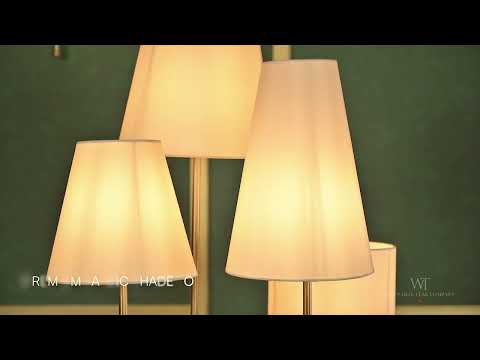 News Is Everywhere (Gold, Beige) Marble Floor Lamp