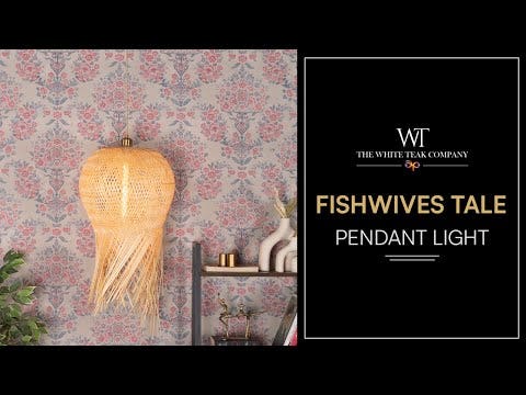 Fishwives Tale Rattan Pendant Light
