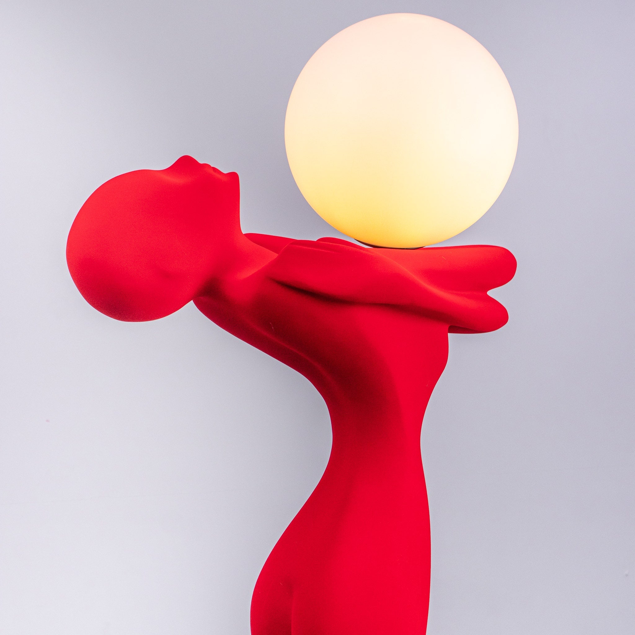 Heir And Spare(Red) Floor Lamp