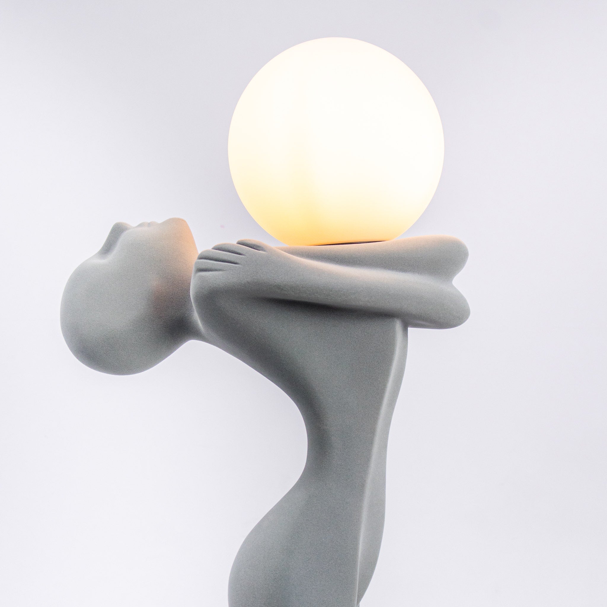 Heir And Spare(Grey) Floor Lamp