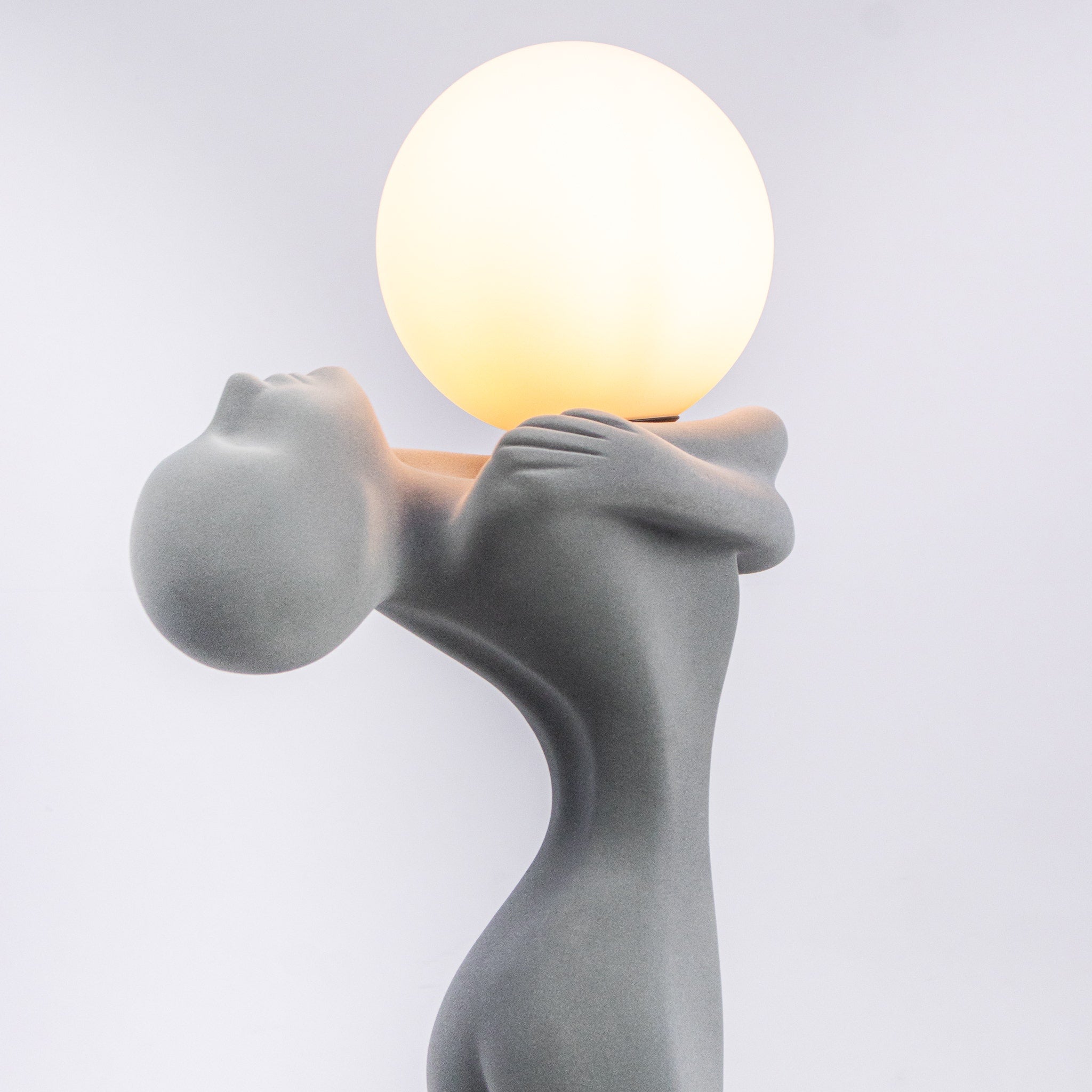 Heir And Spare(Grey) Floor Lamp