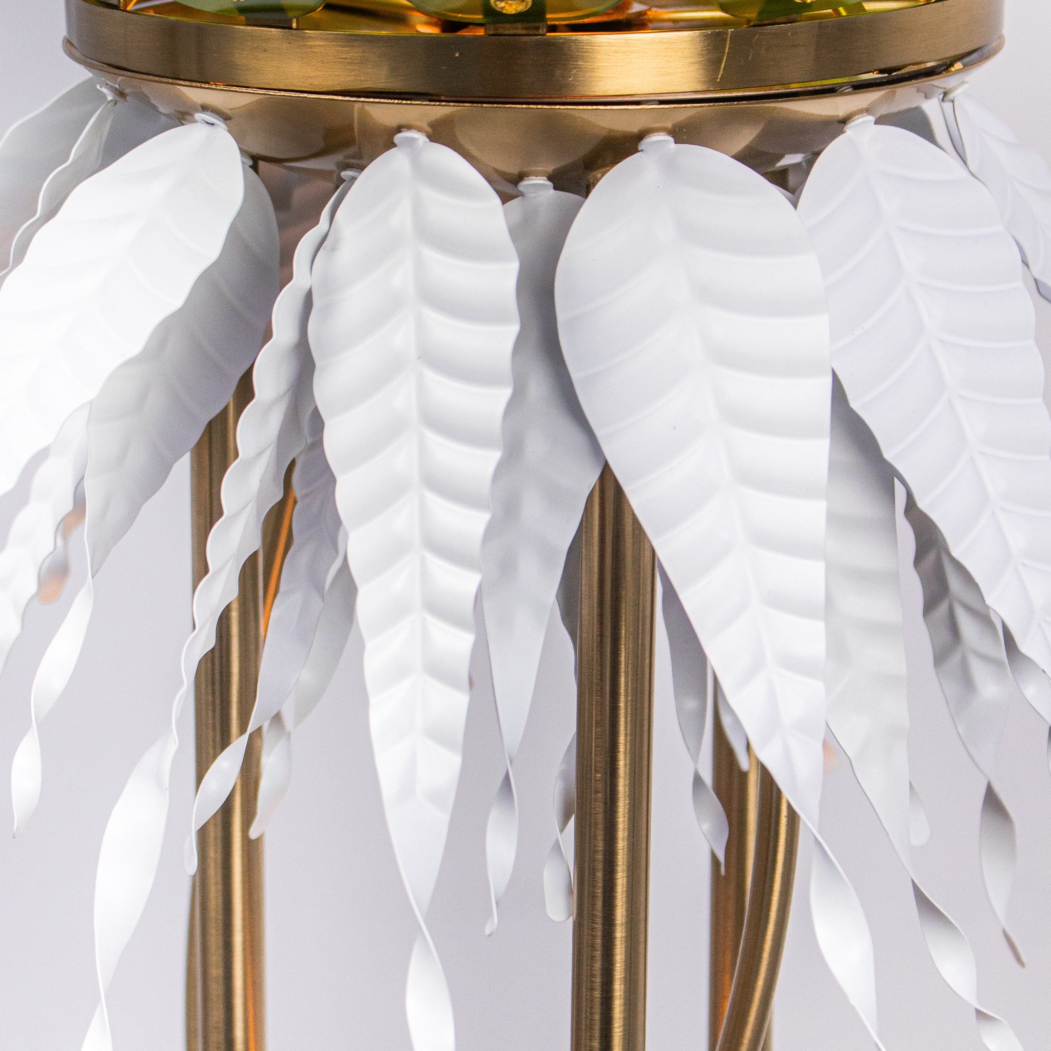 Konoha Whisper (Grey, Green & Amber) Gradient Floor Lamp