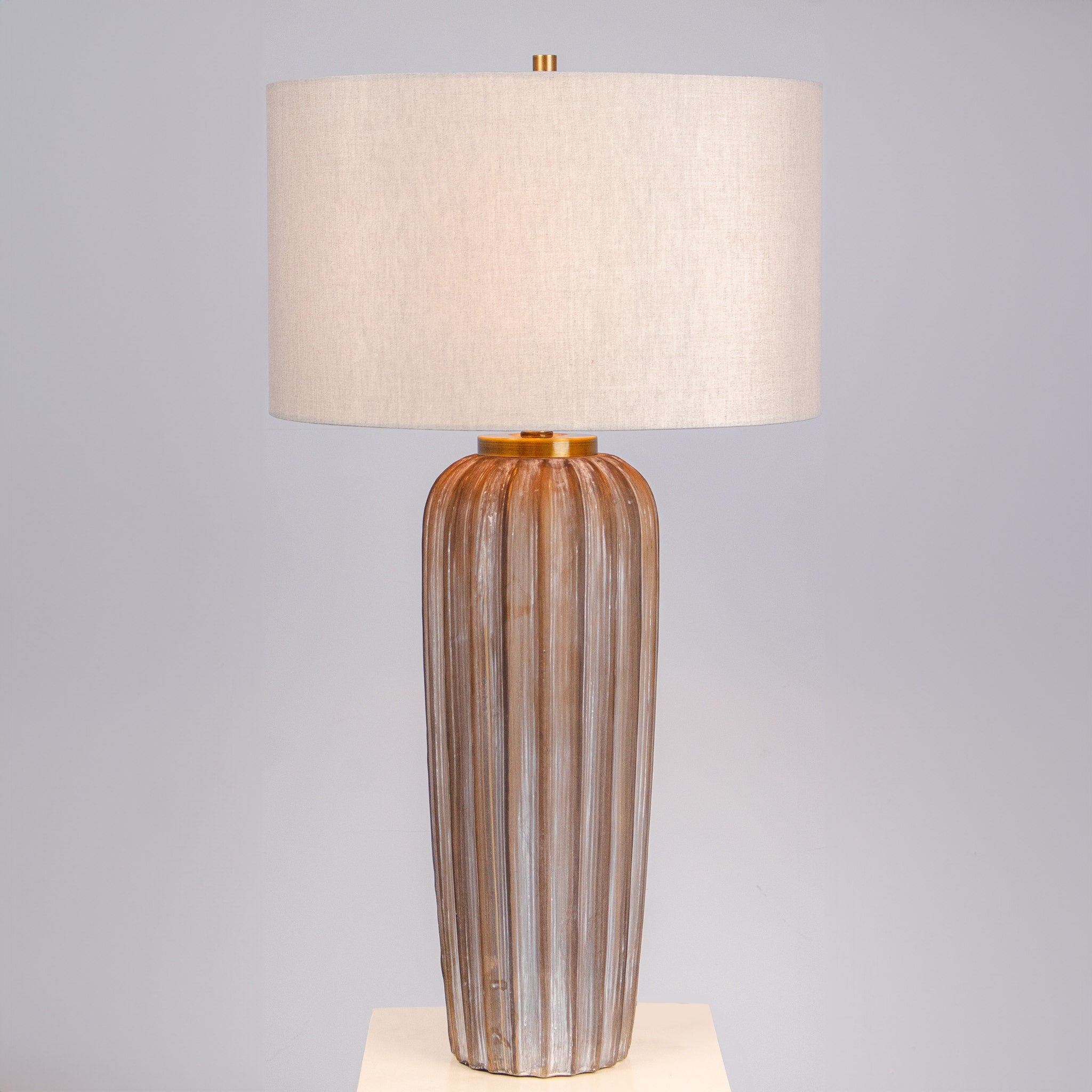 Ivory Beam Table Lamp