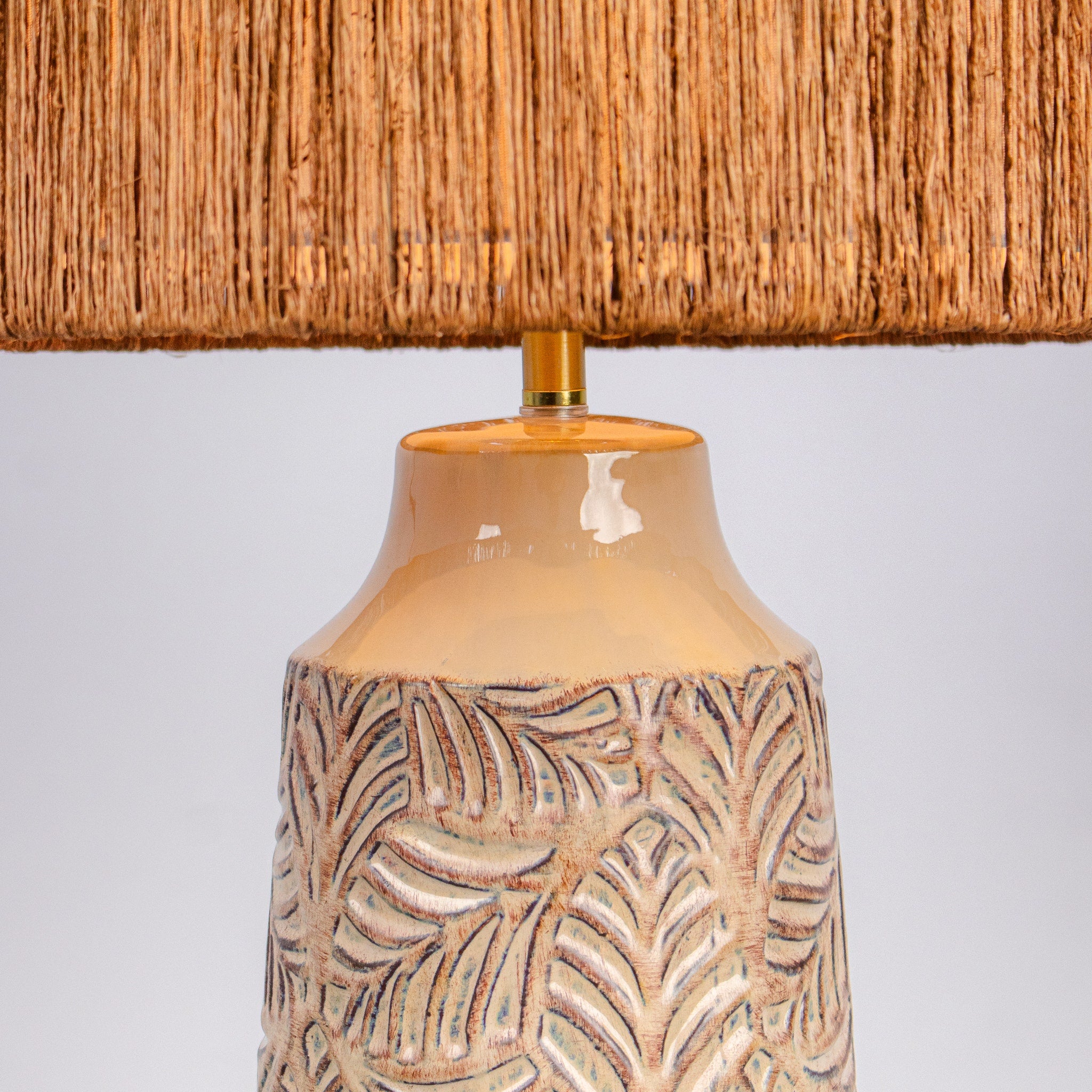 RopeleafHaven Table Lamp