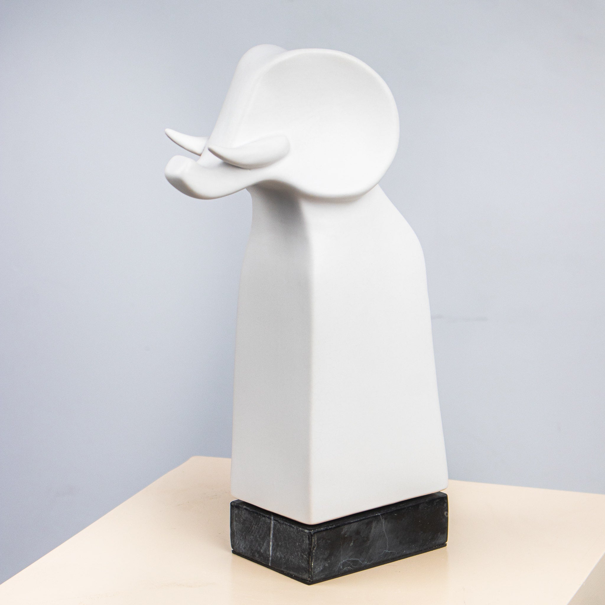 Abstract Terrier Ceramic Vase