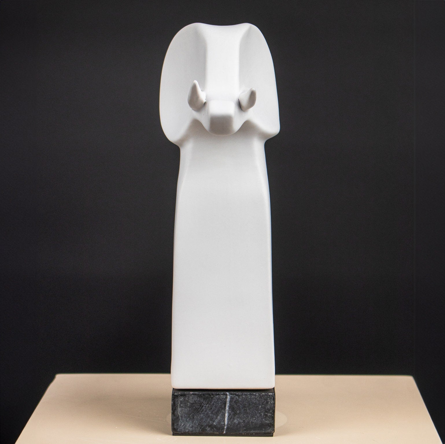 Abstract Terrier Ceramic Vase