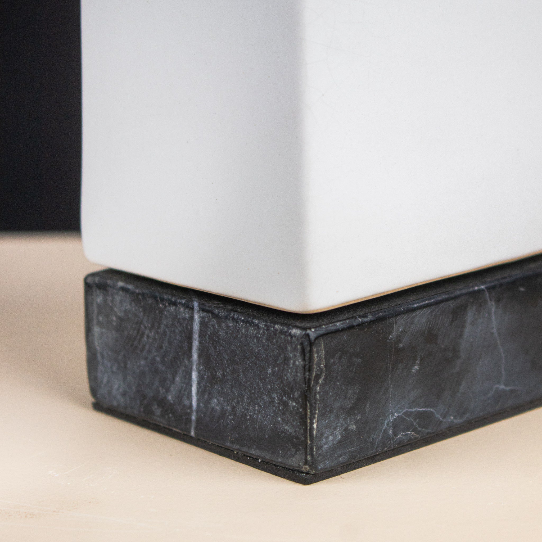 Abstract Terrier Ceramic Vase