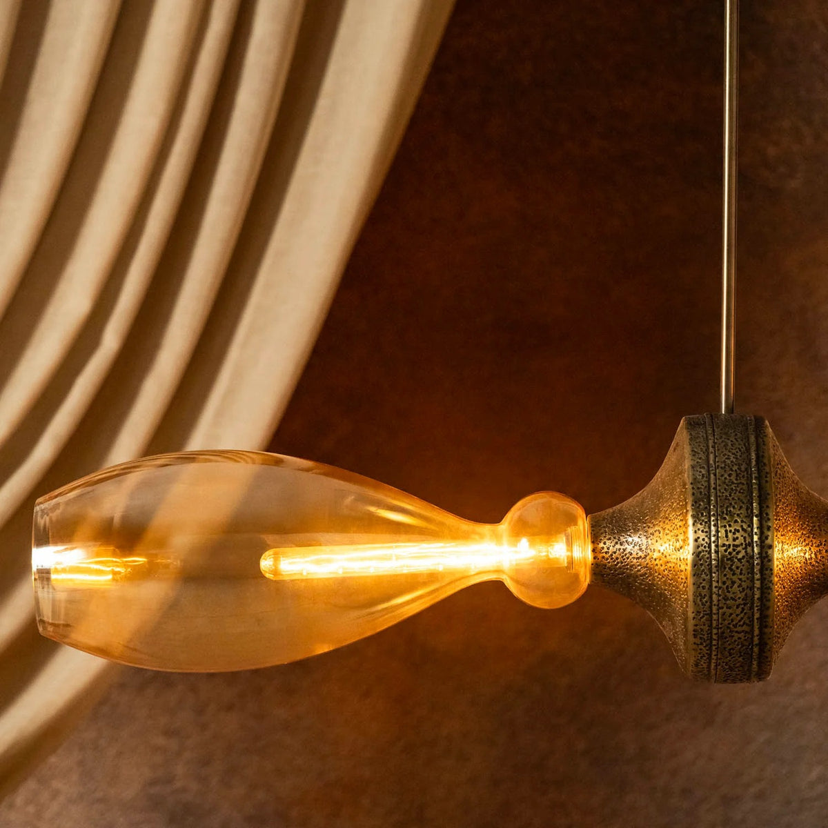 Whispering Grain Chandelier Handmade By Yaahvi