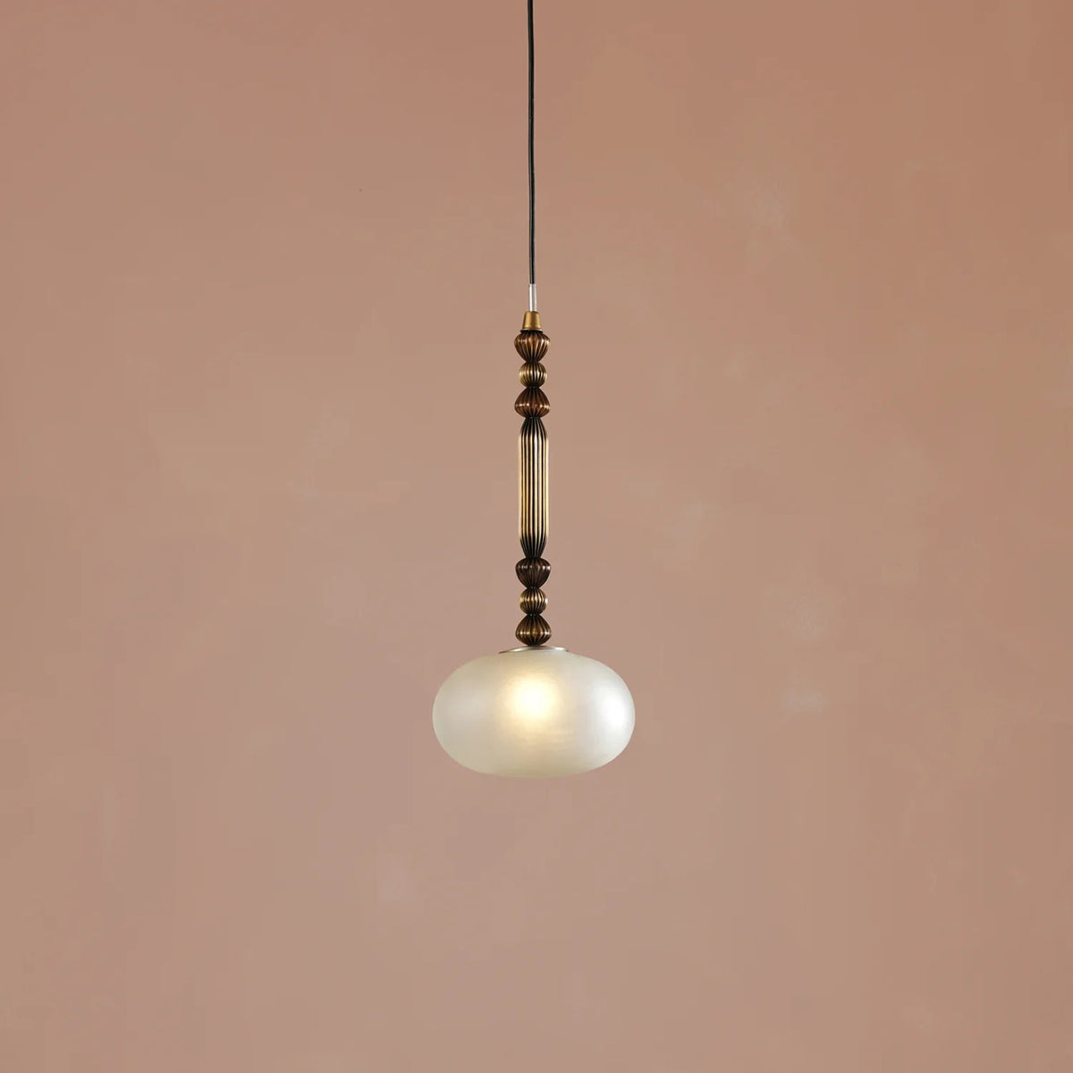 Suspended Poetry Pendant Light Handmade By Yaahvi