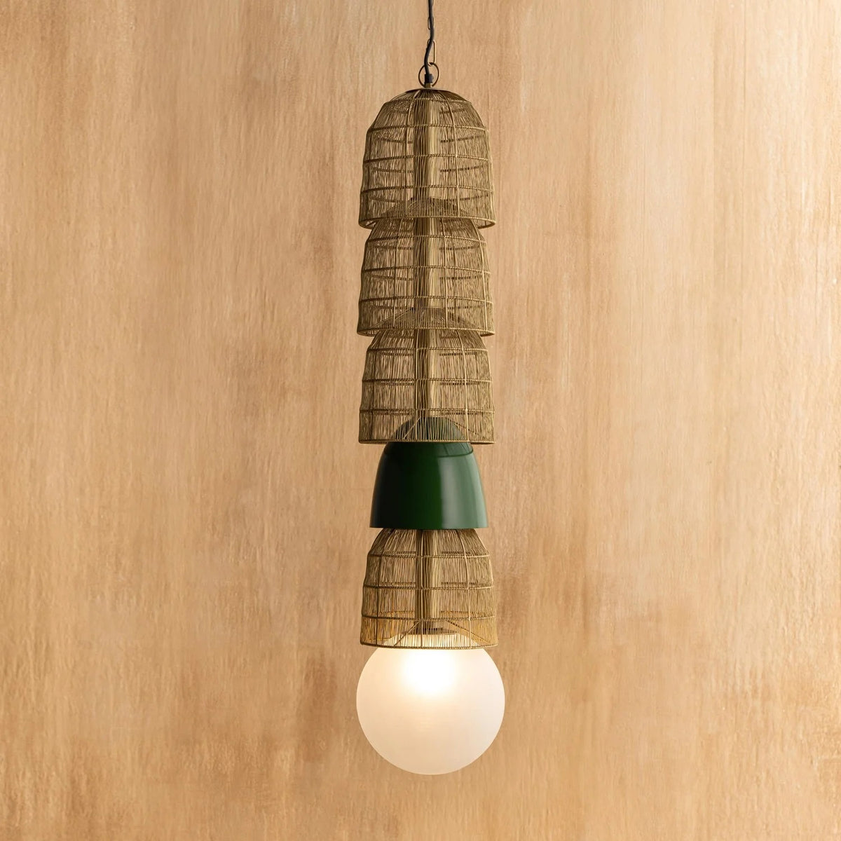 The Sculpted Light Pendant Light Handmade By Yaahvi