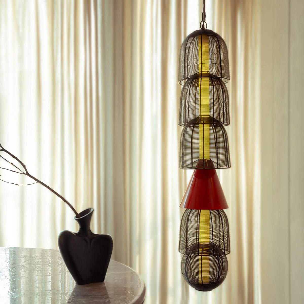 The Silent Form Pendant Light Handmade By Yaahvi