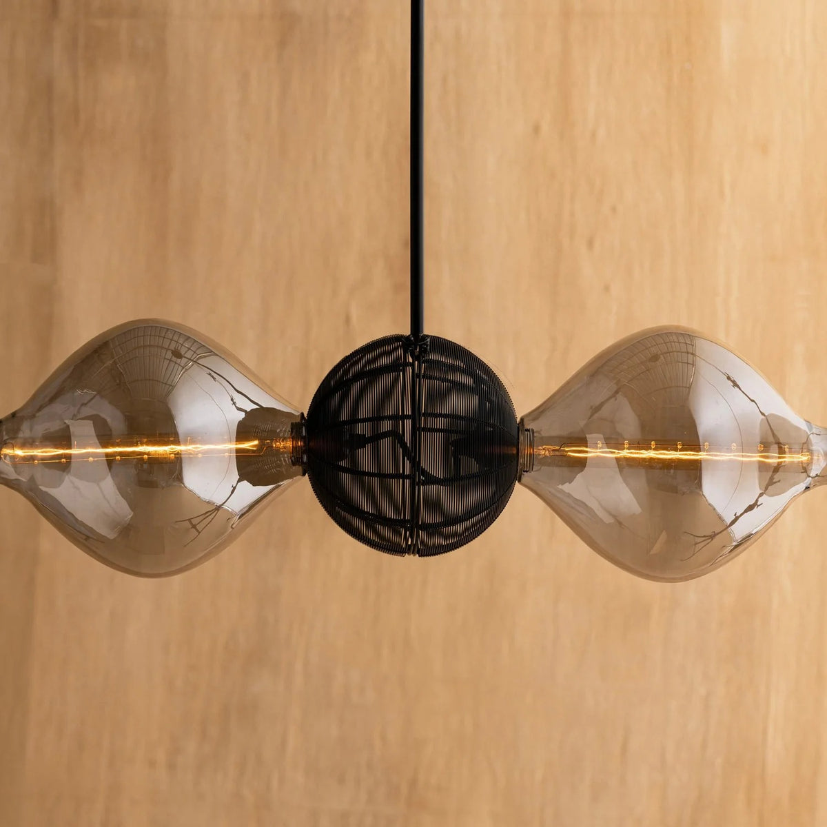 Moonlit Obsidian Chandelier Handmade By Yaahvi