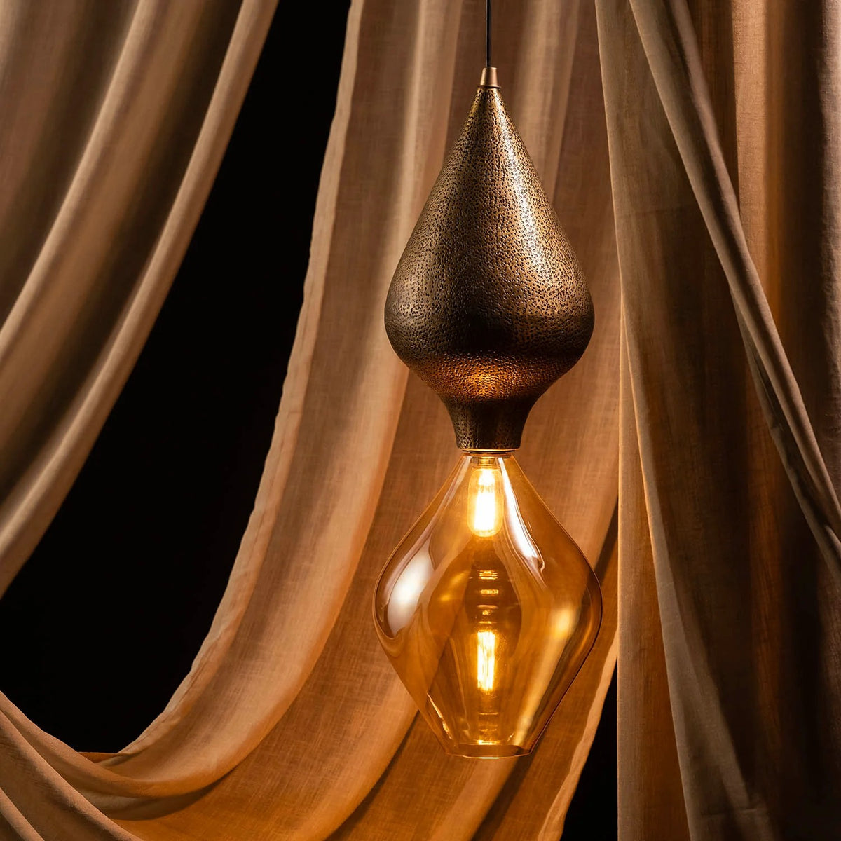 A Whisper At Dusk Pendant Light Handmade By Yaahvi