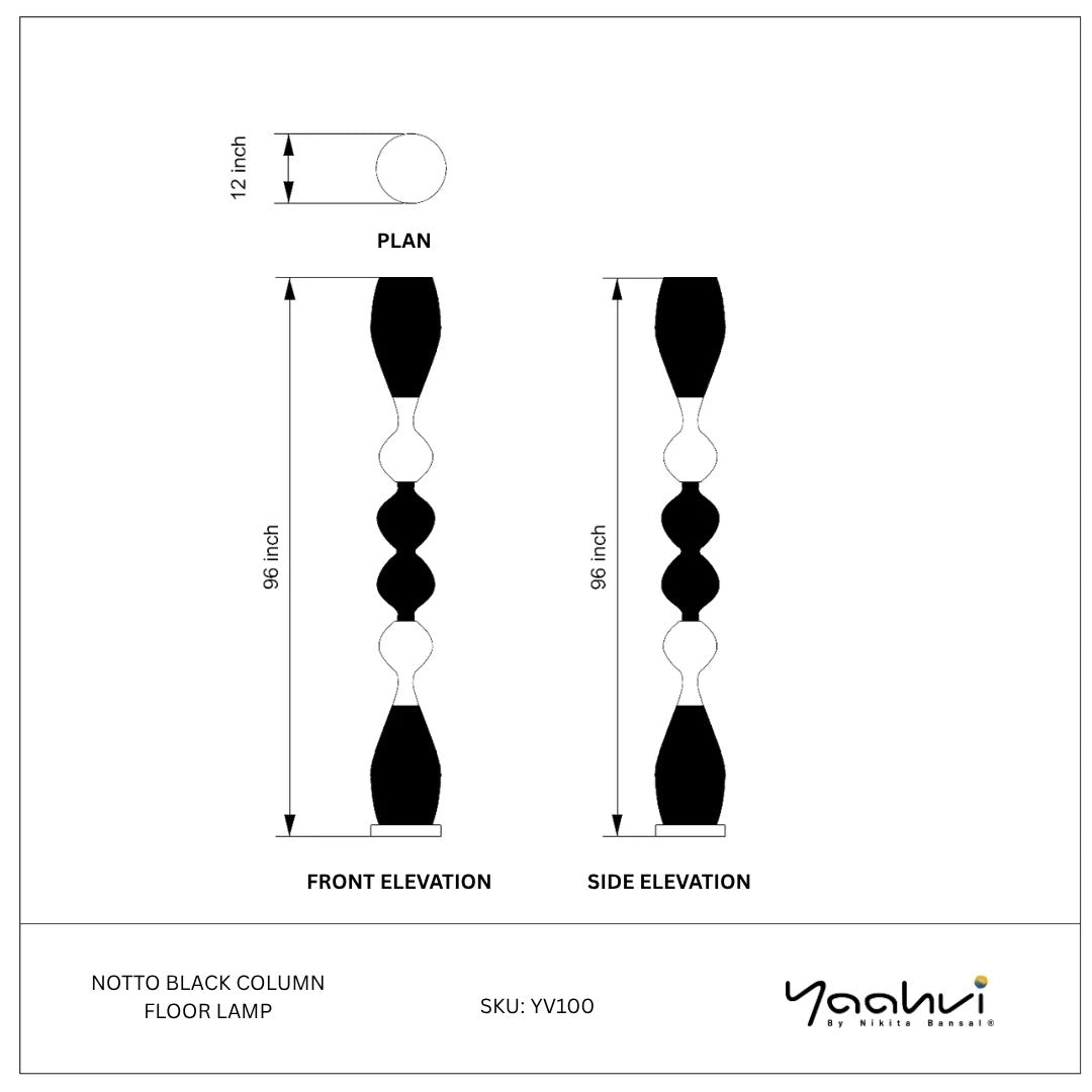 The Art Of Glow Floor Lamp Handmade By Yaahvi