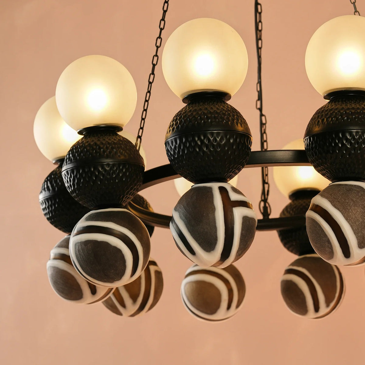 Dance With The Moon Chandelier Handmade By Yaahvi
