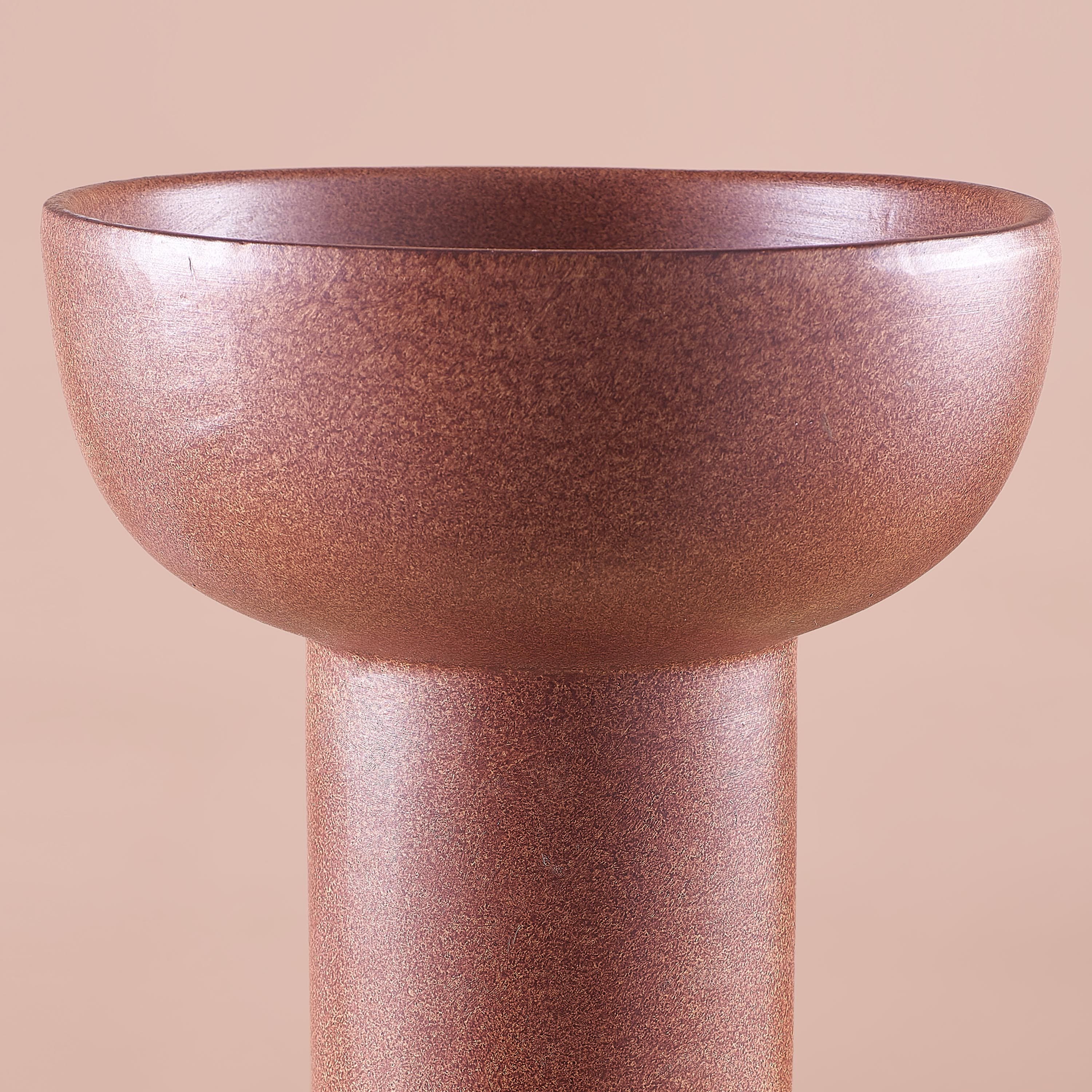 Terra Cotta Tumbler (Small, Brown)