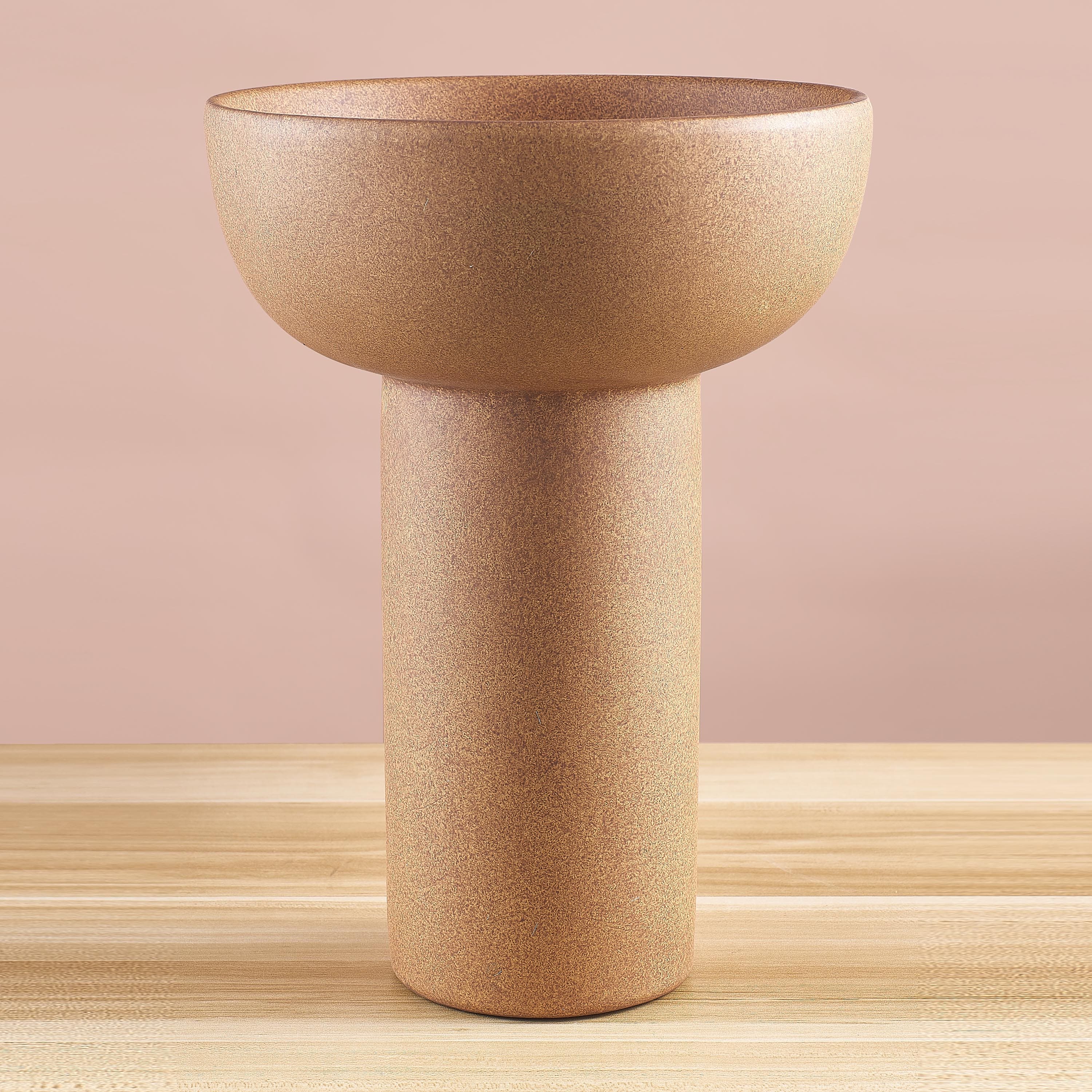 Terra Cotta Tumbler (Small, Yellow) Ceramic