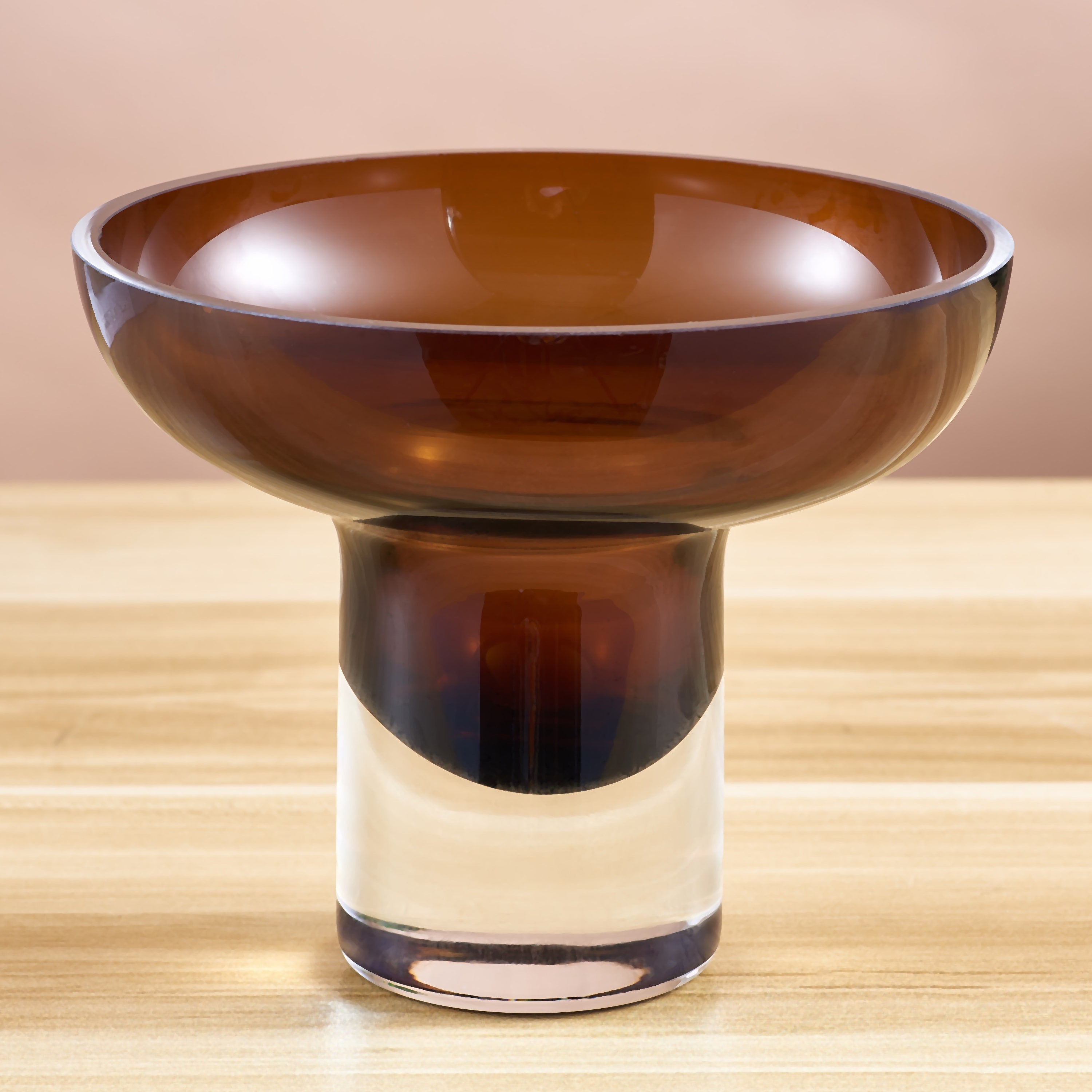 First Sip Amber (Brown) Glass