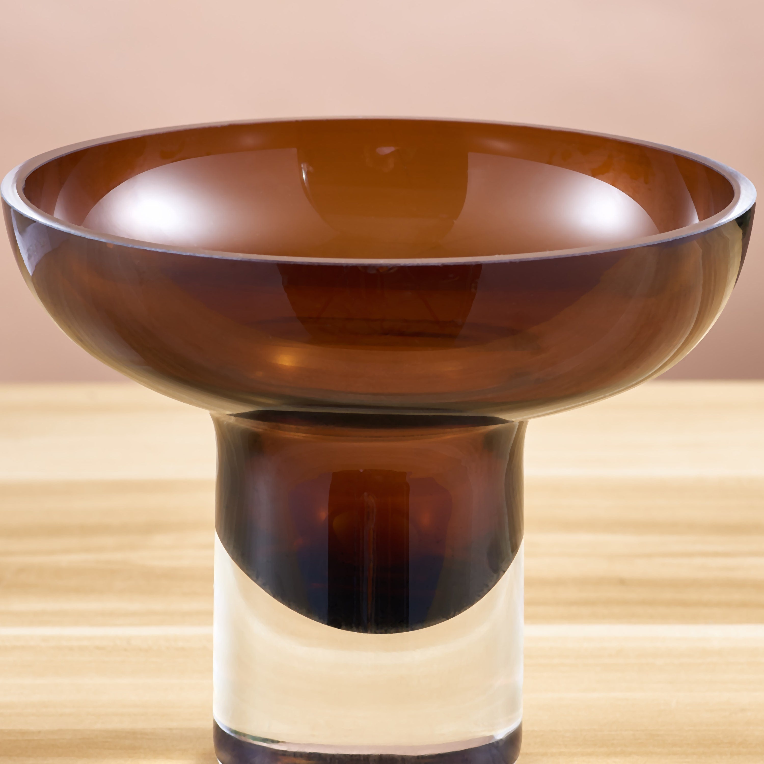 First Sip Amber (Brown) Glass