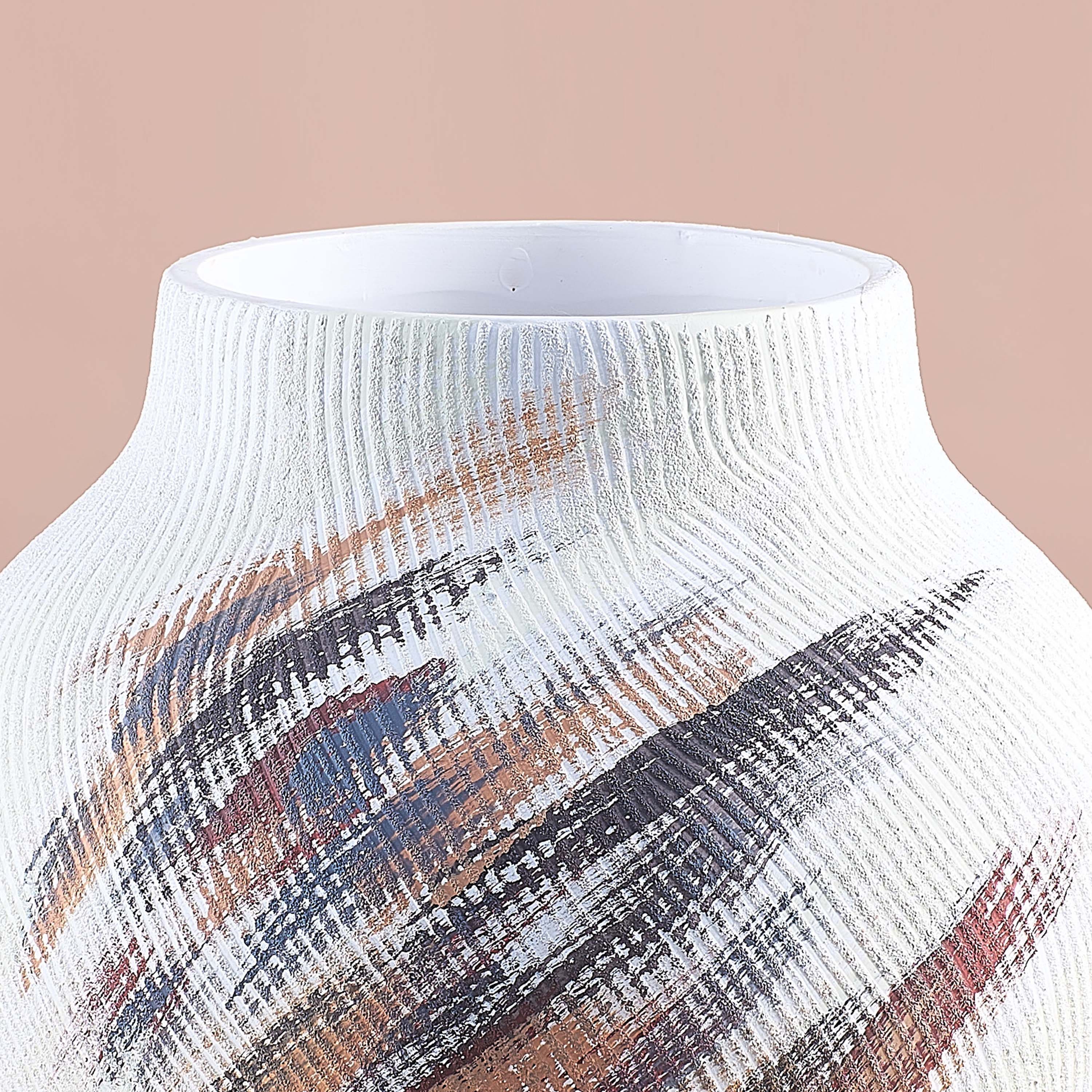 Texture of Tomorrow (White/Brown) Ceramic