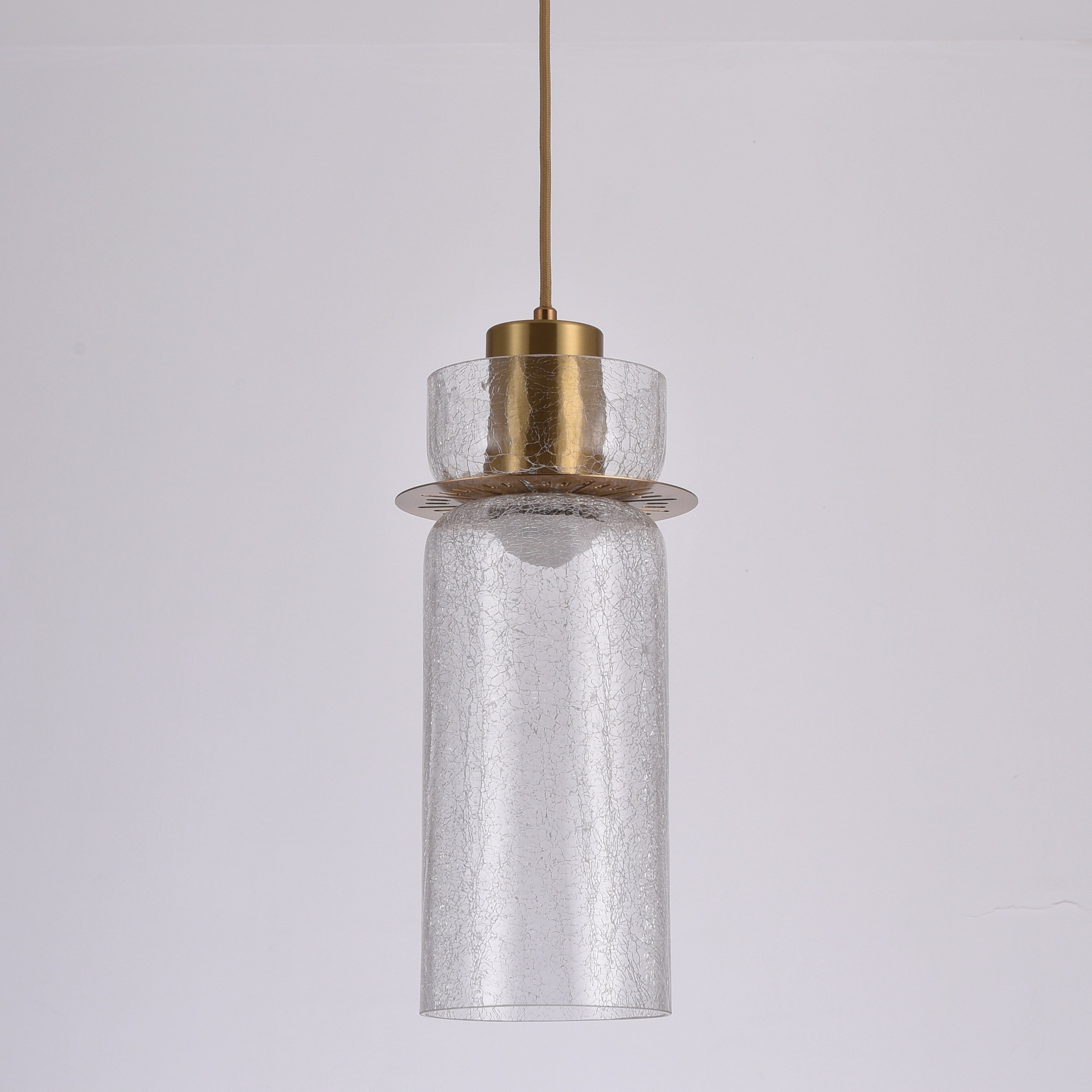 Midnight Promenade (Clear/Gold) Pendant Light