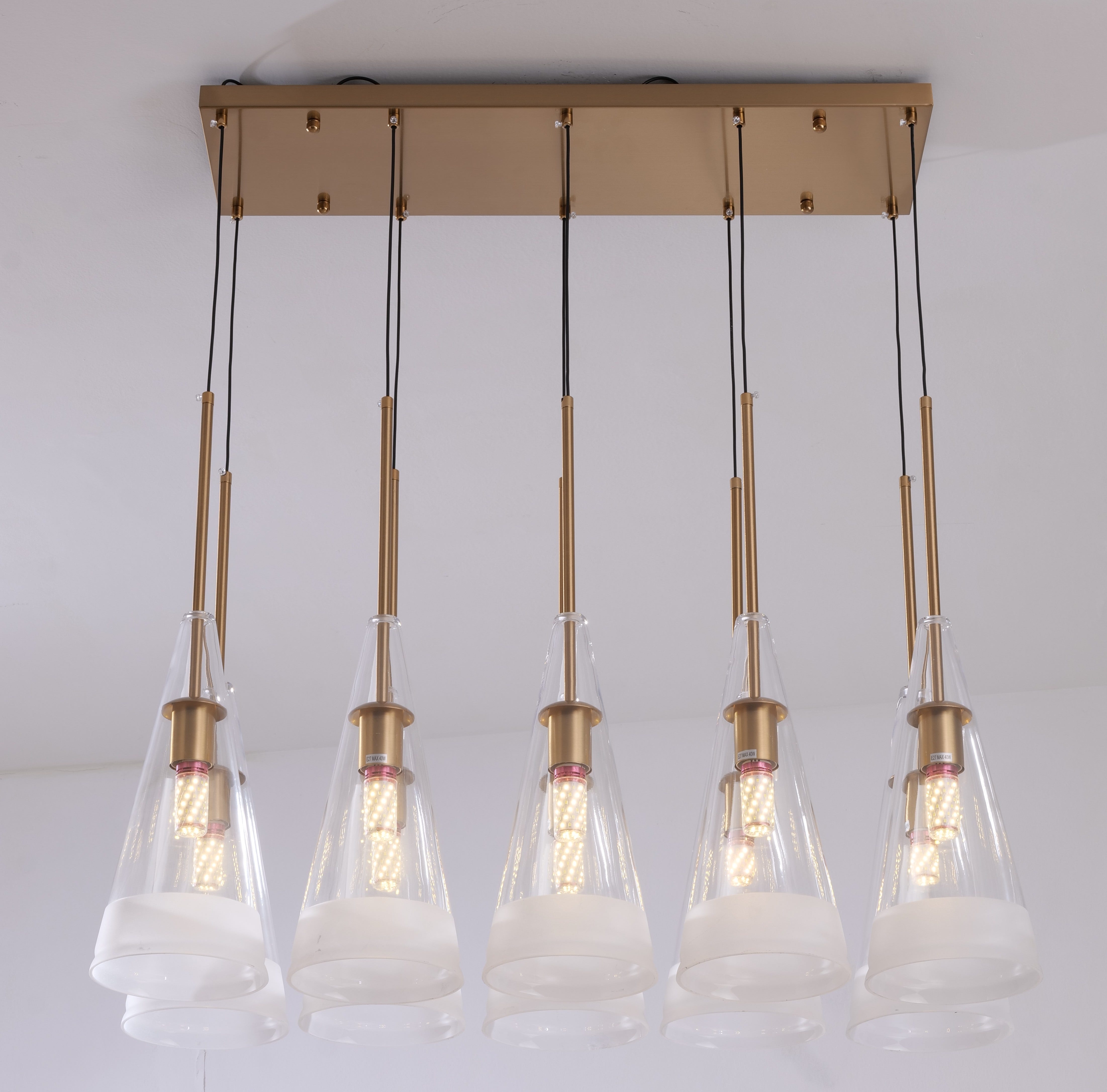 Vernus On A Vesma(Clear Glass) Chandelier