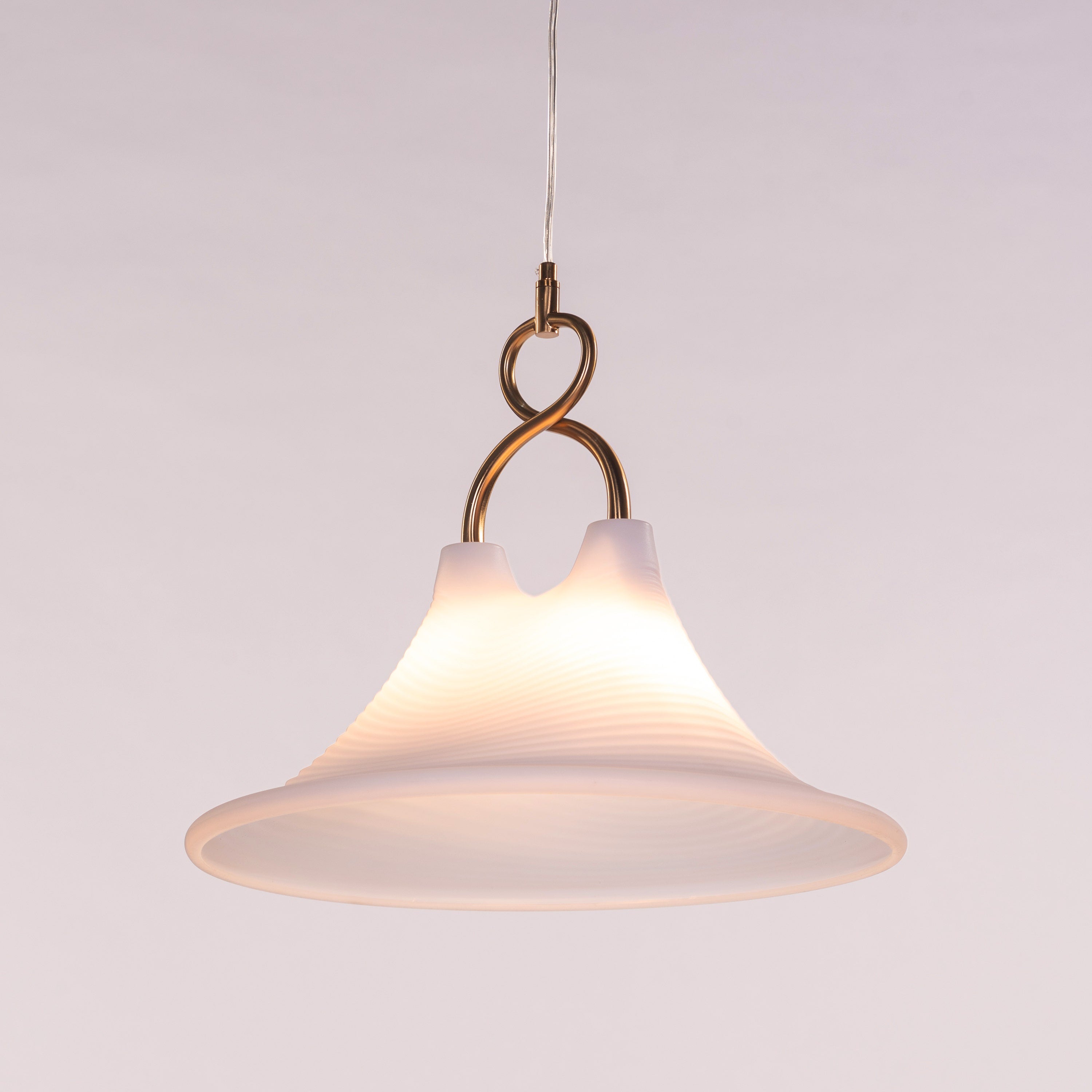 So This Is Love (White) Acrylic Pendant Light