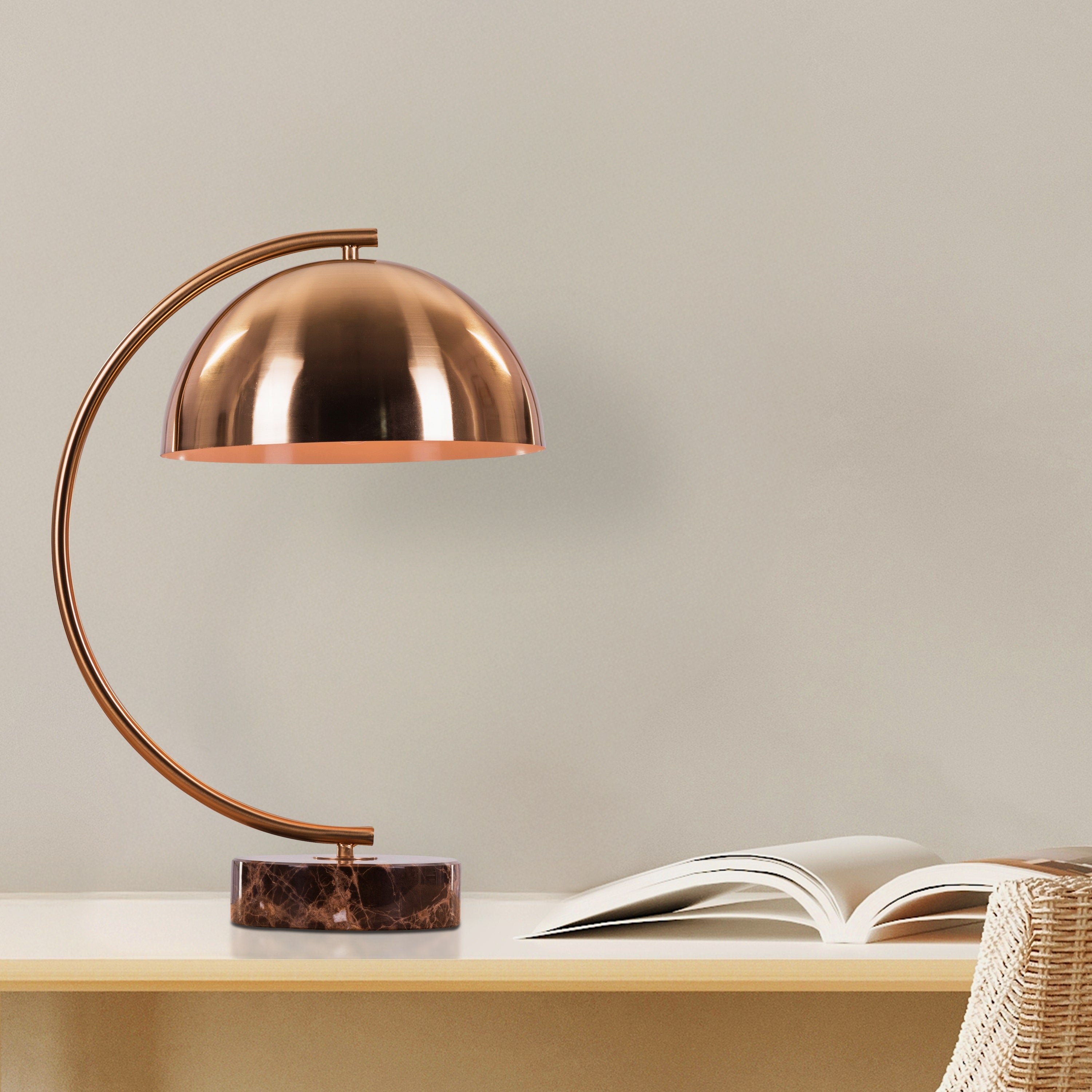 Arrived (Gold, Coffee) Marble Table Lamp