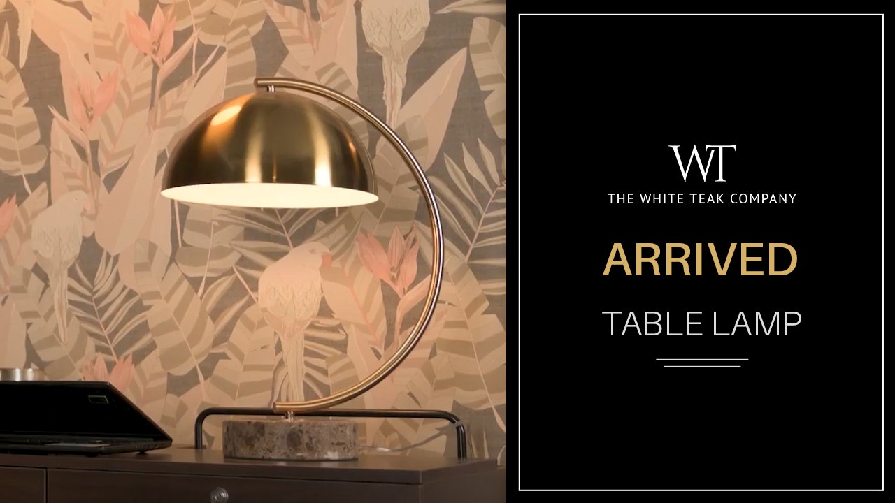 Arrived (Gold, Coffee) Marble Table Lamp