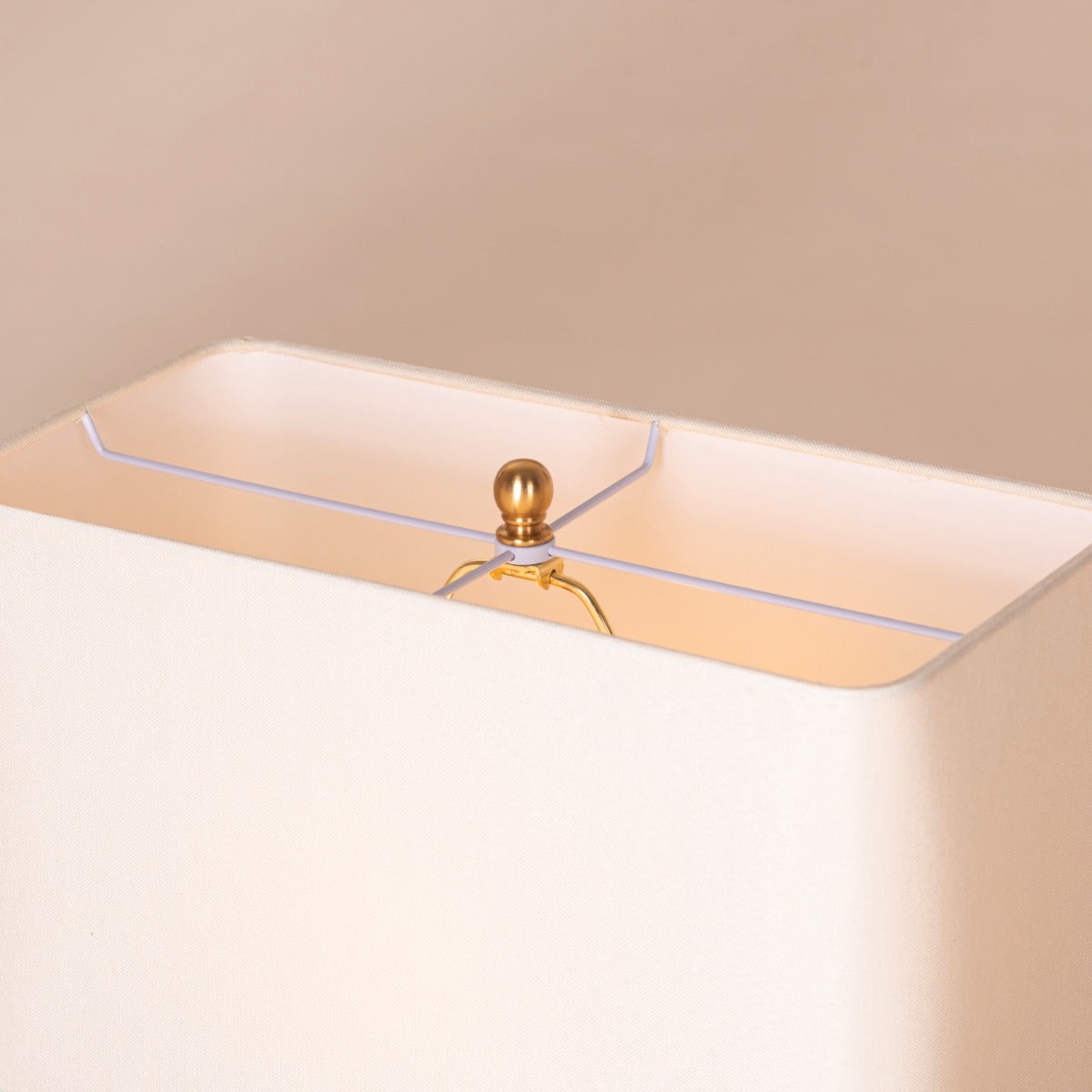 Wings Break Free (Black, Gold) Marble Table Lamp