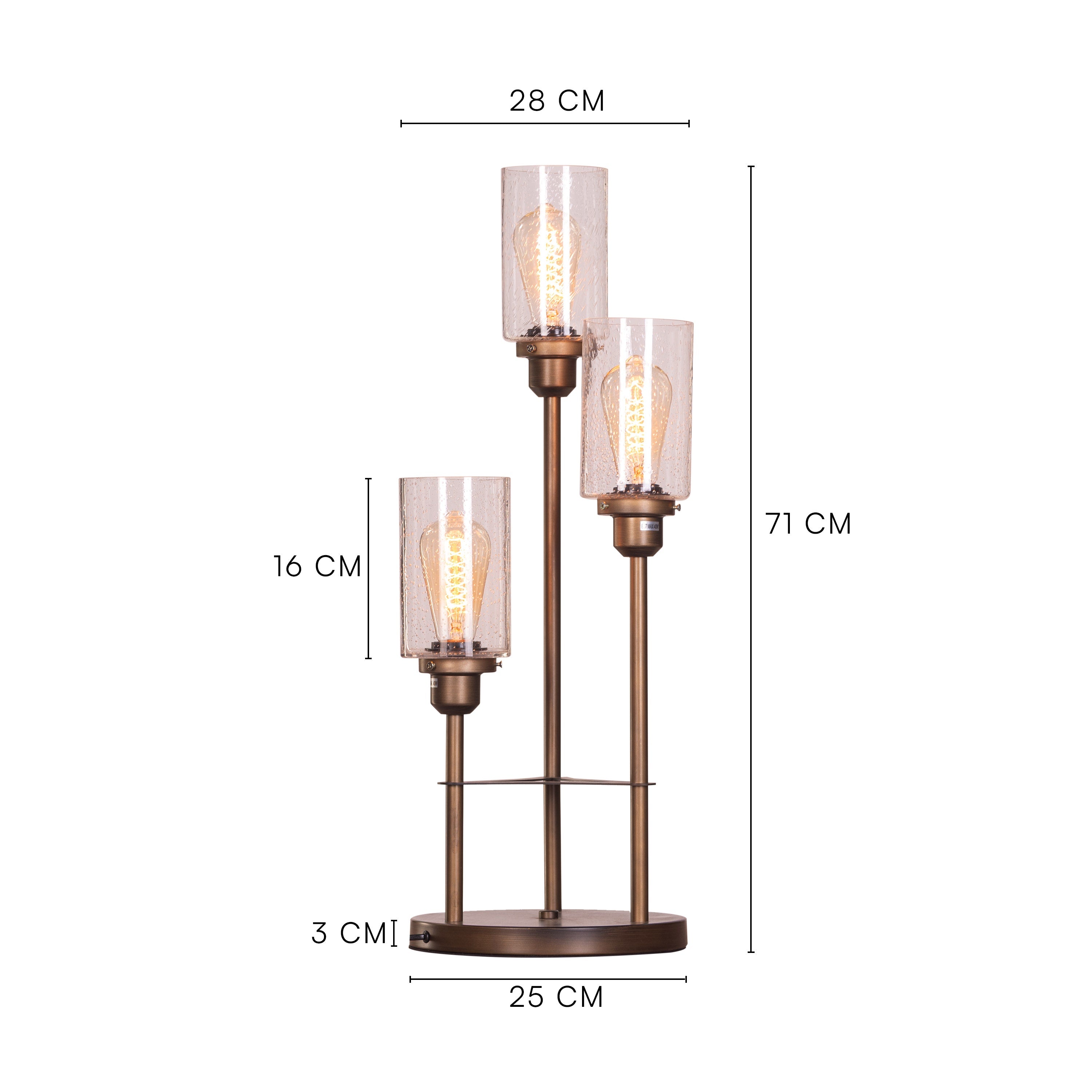 Old World Charm (Bronze Gold) Table Lamp