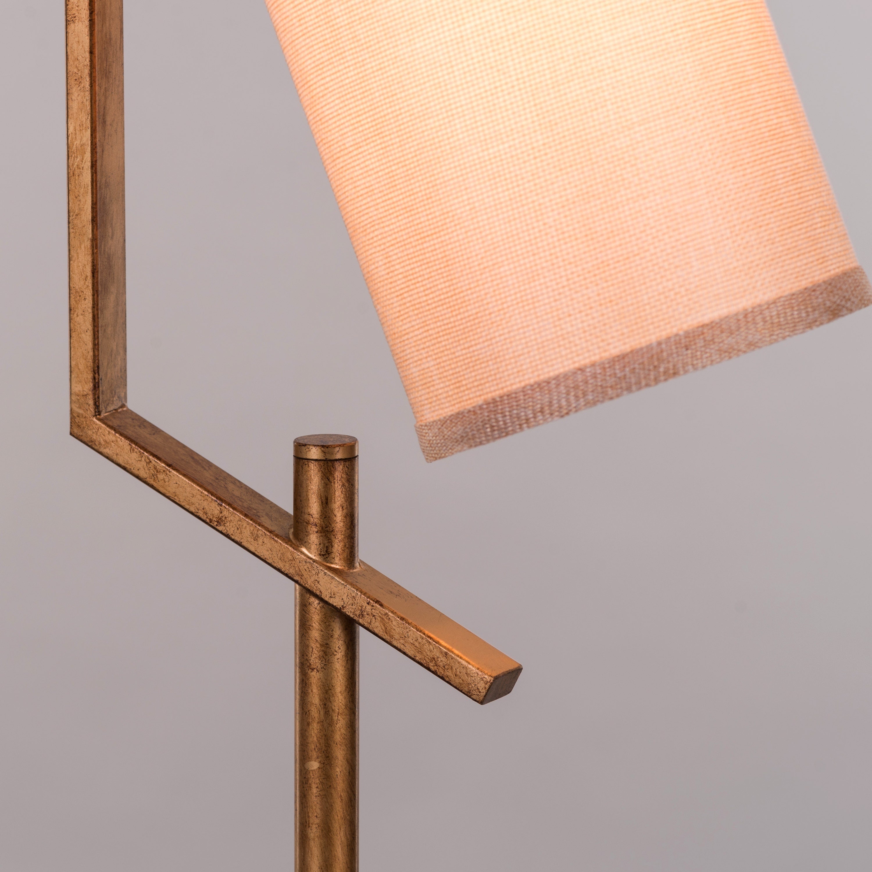 Effortless (Antique Gold, White) Marble Table Lamp