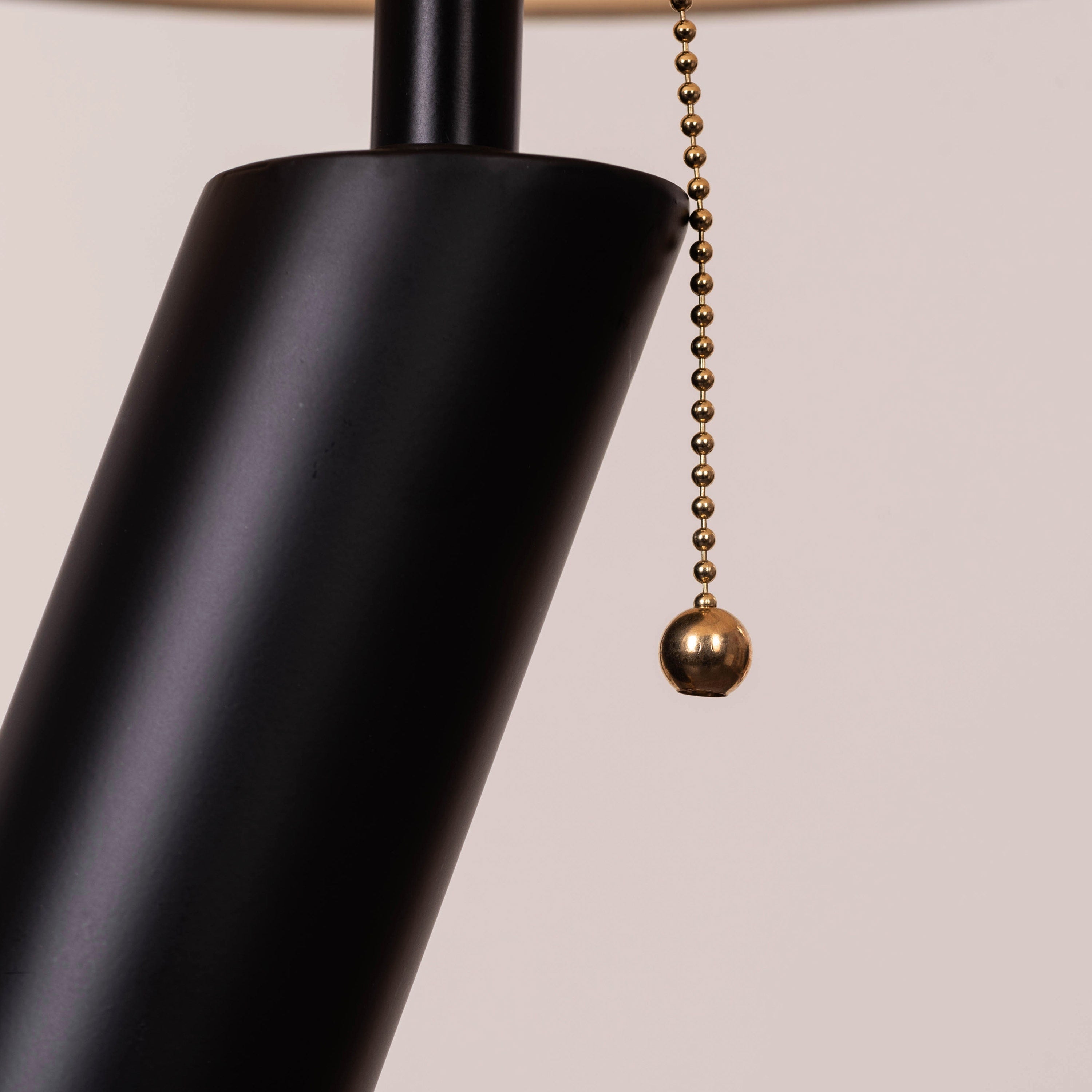 Never You Mind (Black, Gold) Table Lamp