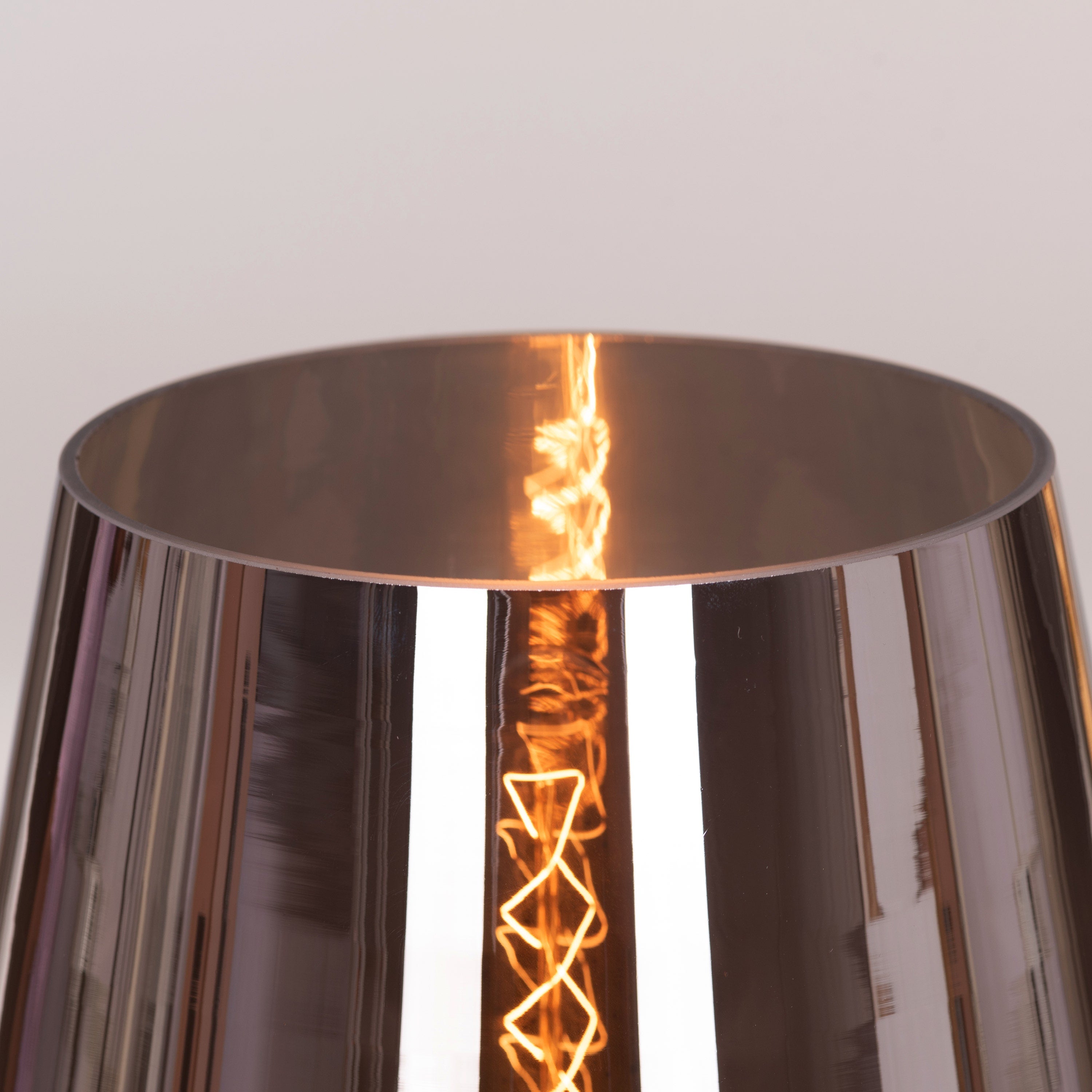 Tea For Two (Smokey Grey) Stone Table Lamp