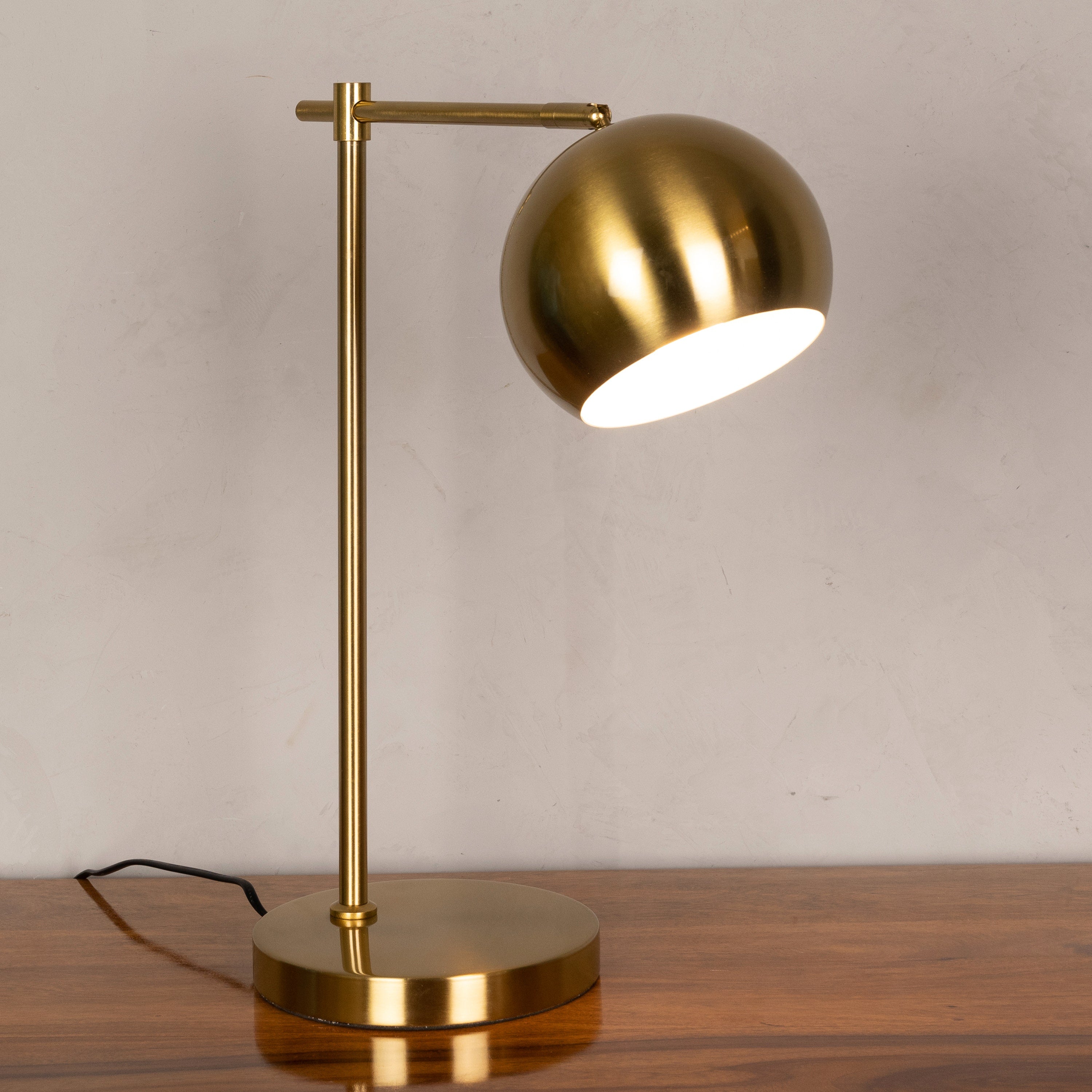 Rumor Mill (Gold) Study Table Lamp
