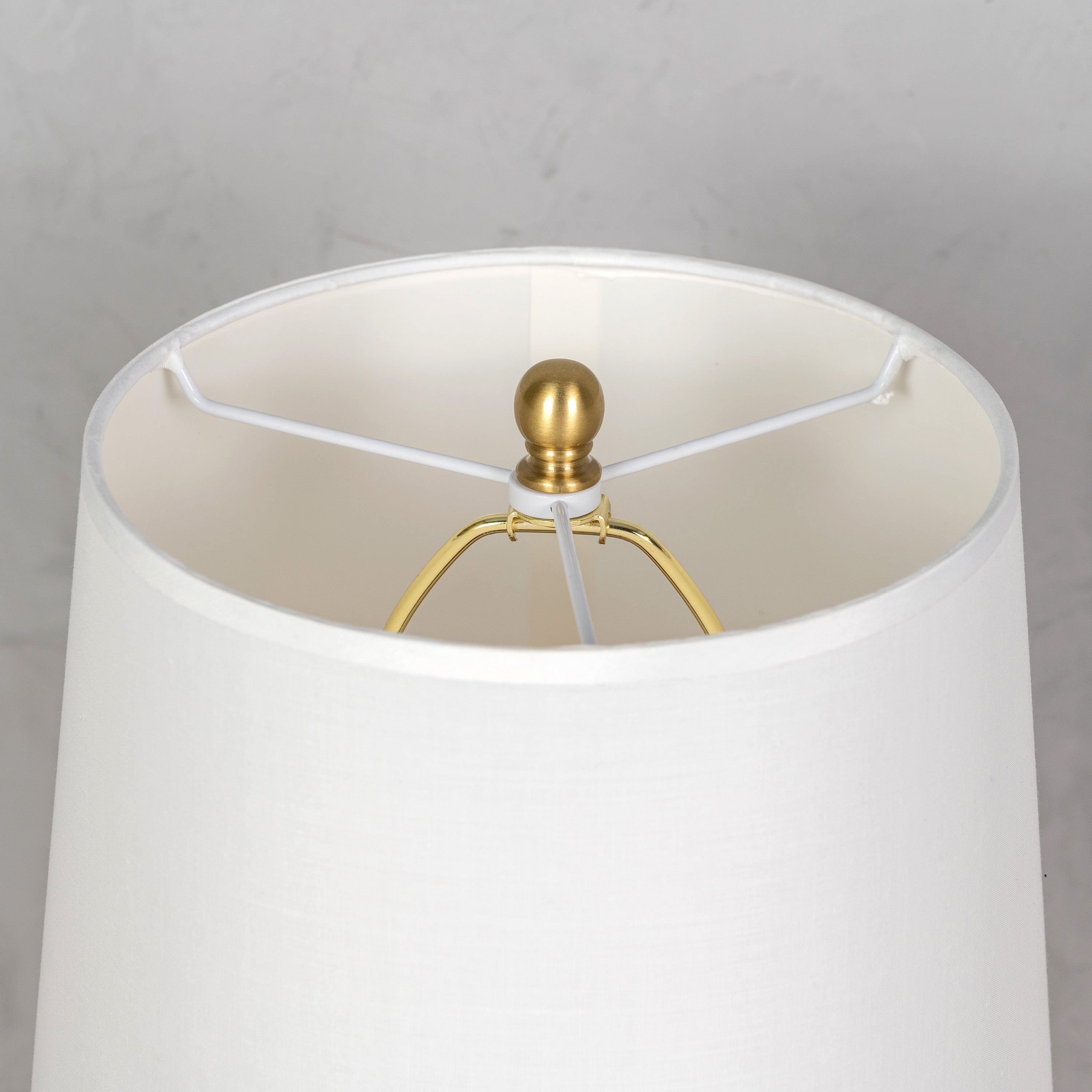 Lasting Love (Black, Gold) Marble Table Lamp