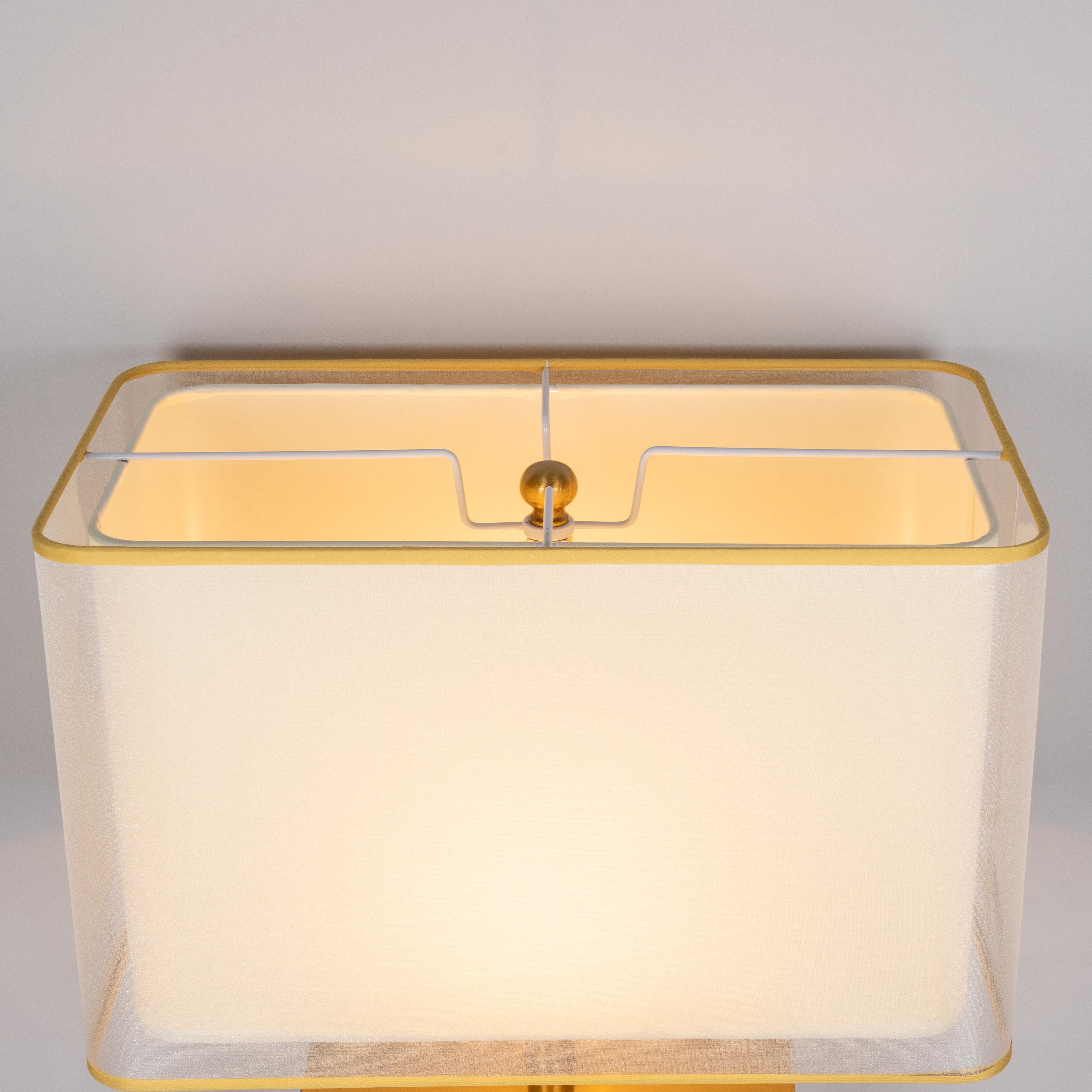 Falling For You Grand (Extra Large, Gold) Glass Tube Table Lamp