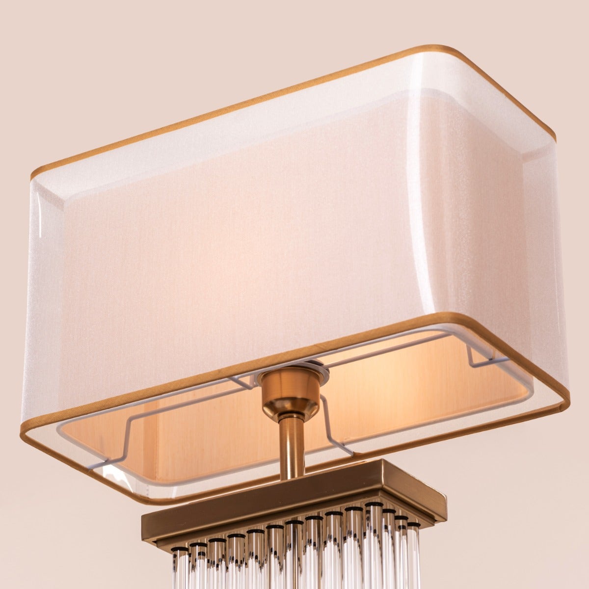 Falling For You (Matte Gold) Table Lamp