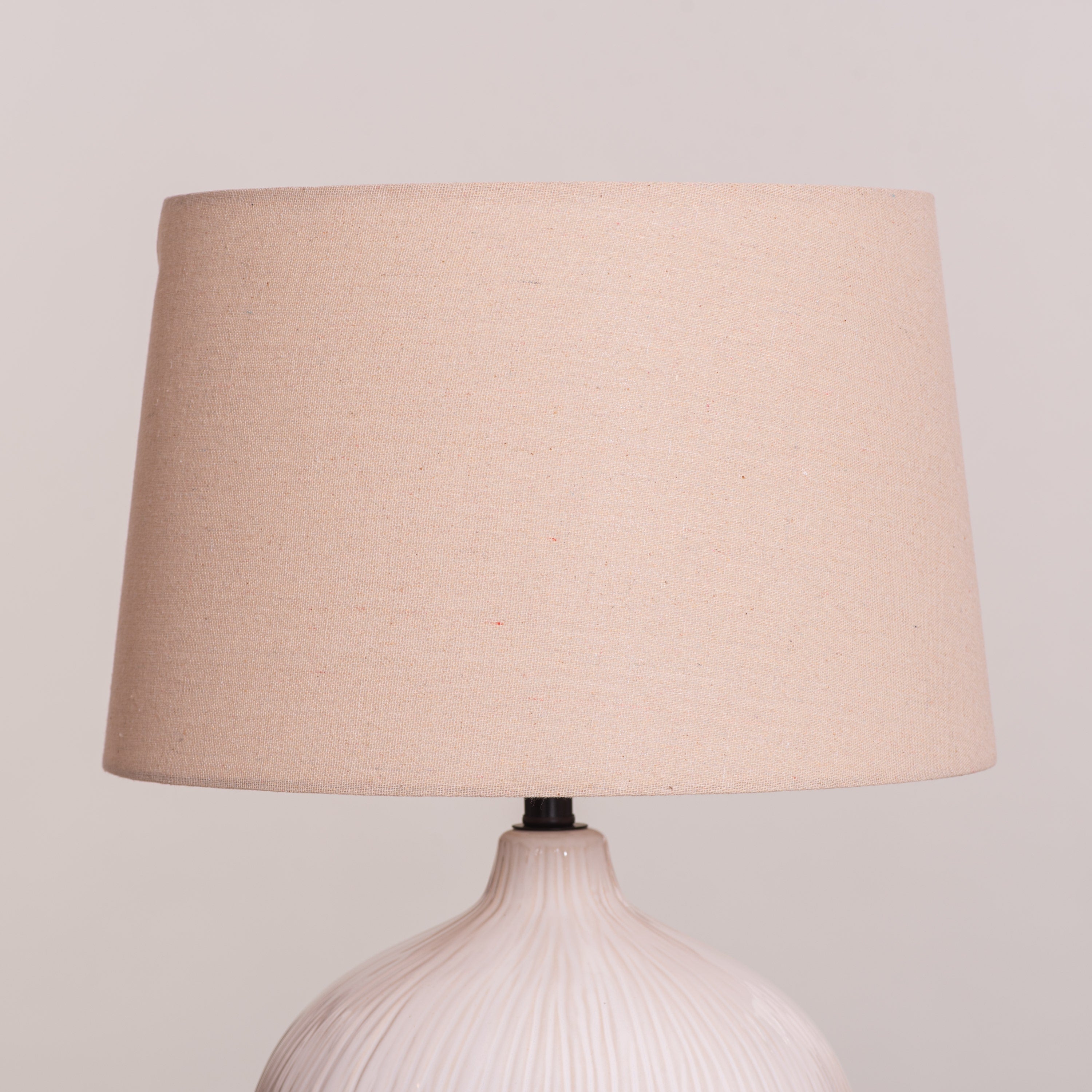 Smooth Sailing (Beige) Ceramic Table Lamp