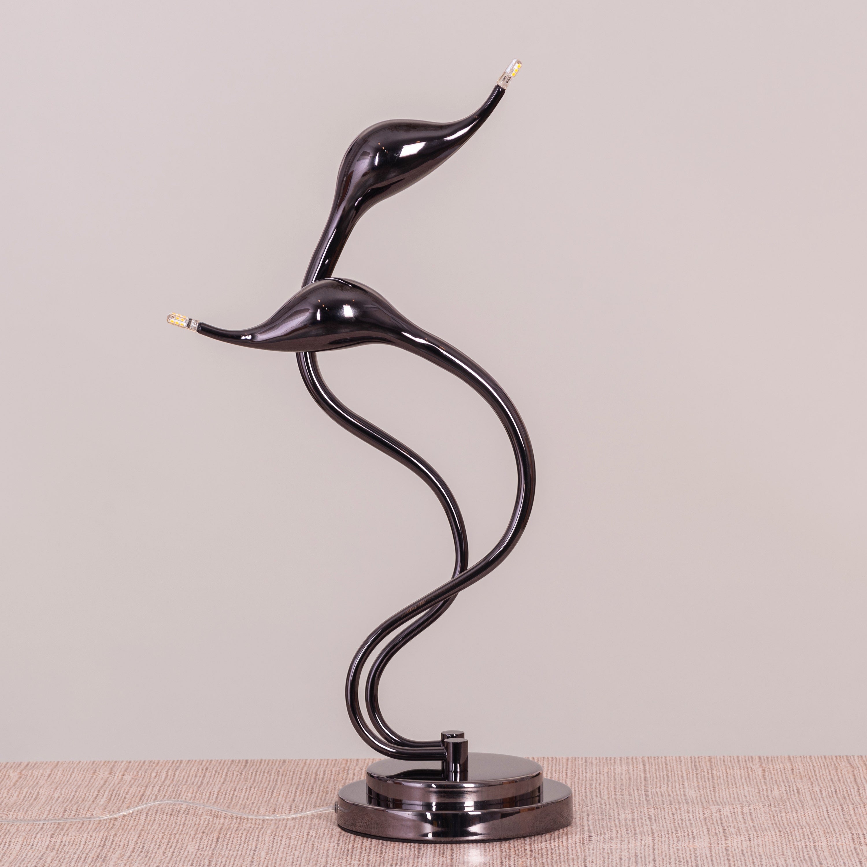 Play Your Cards (Black) Table Lamp