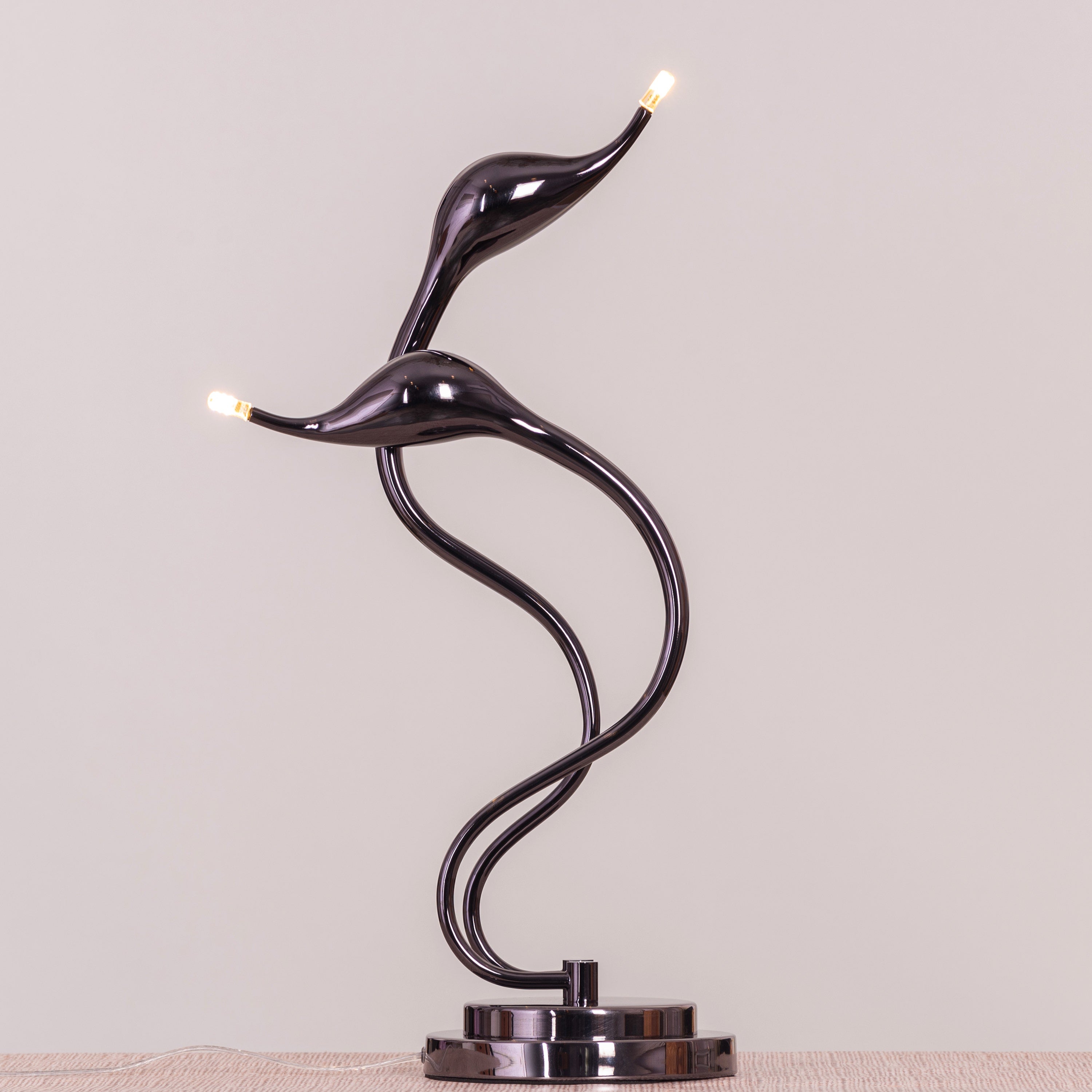 Play Your Cards (Black) Table Lamp