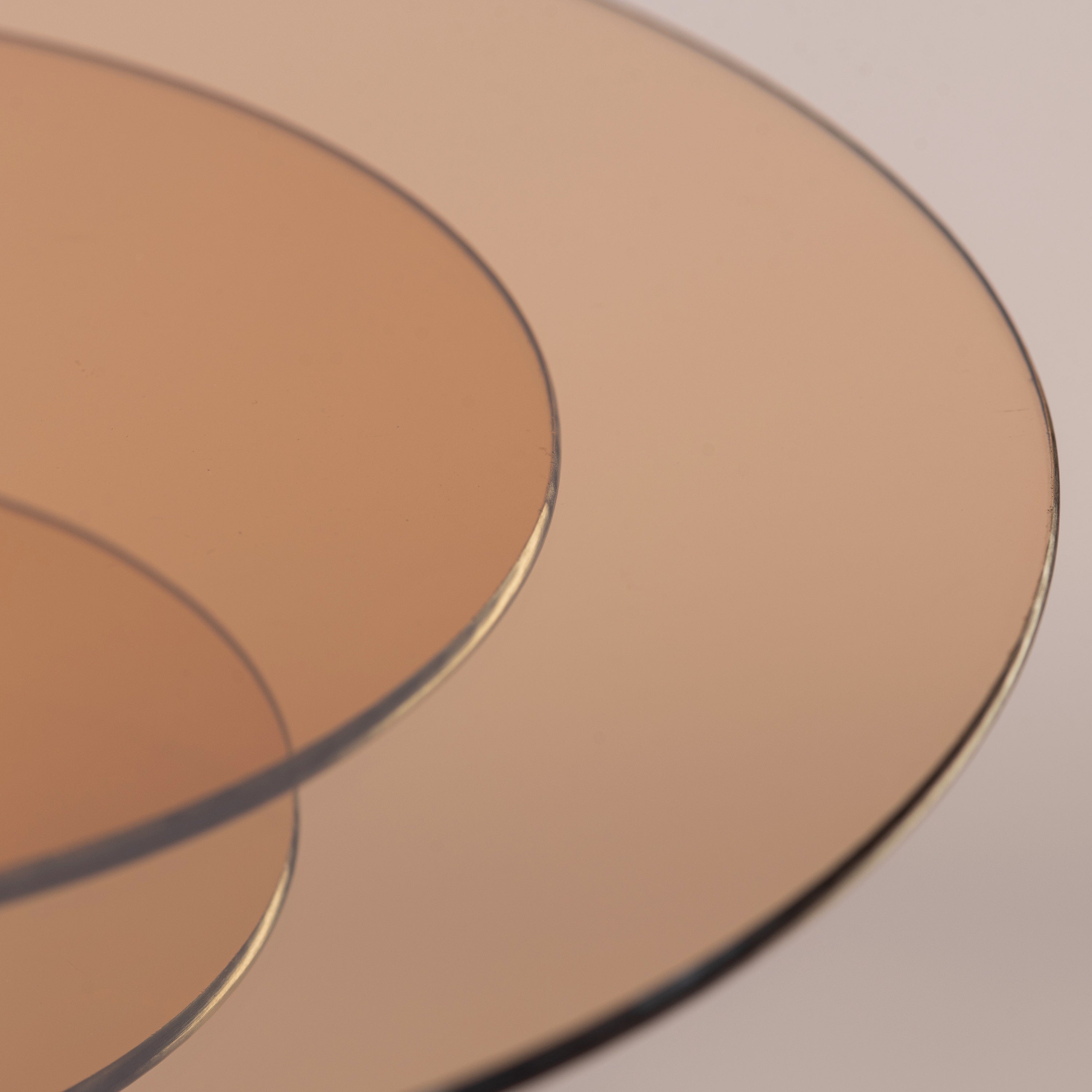 When It Counts (Chrome, Amber, Built-In LED) Marble Table Lamp