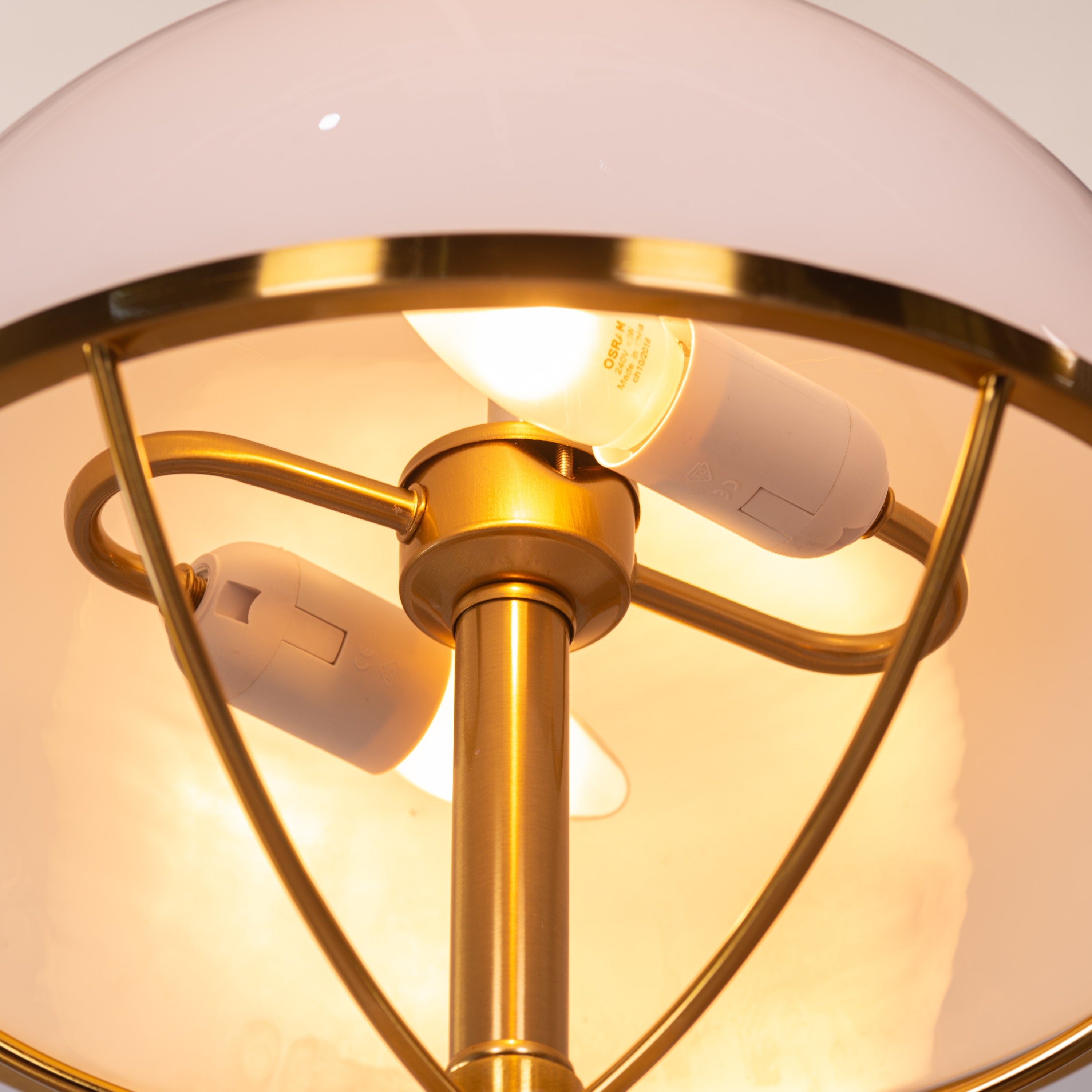 Sweet Jasmine (White) Marble Table Lamp