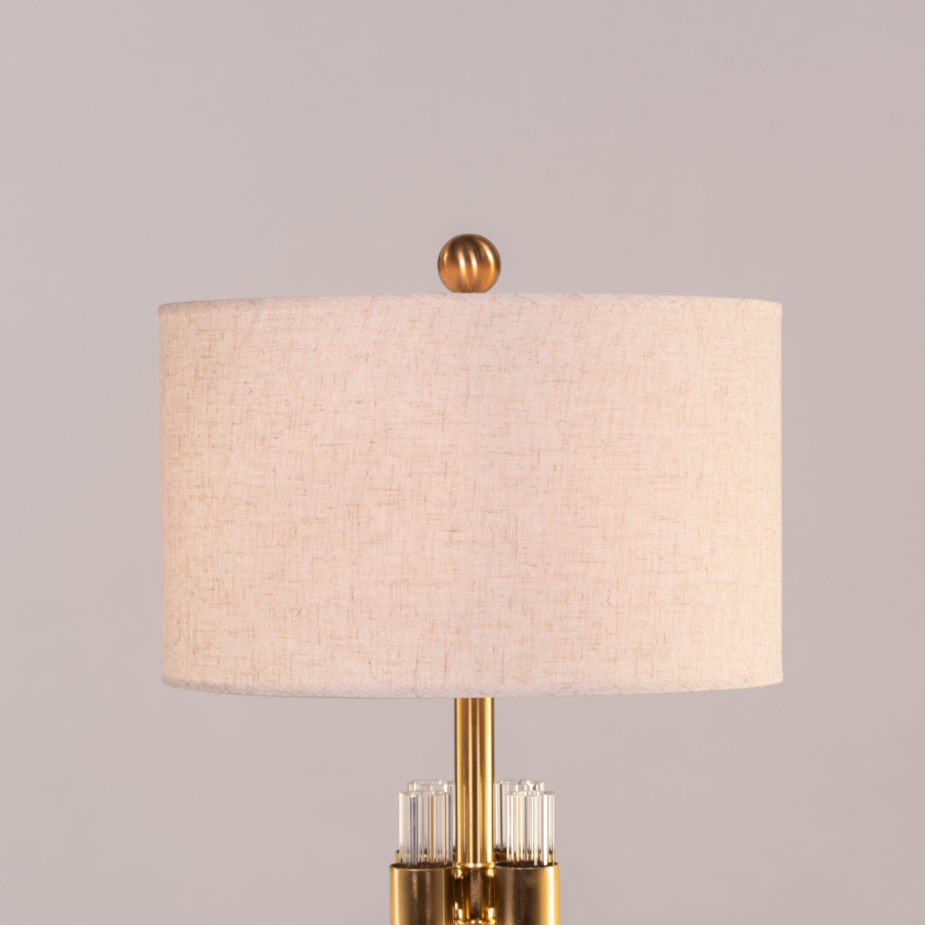 Shine Bright (Gold, Brown) Table Lamp