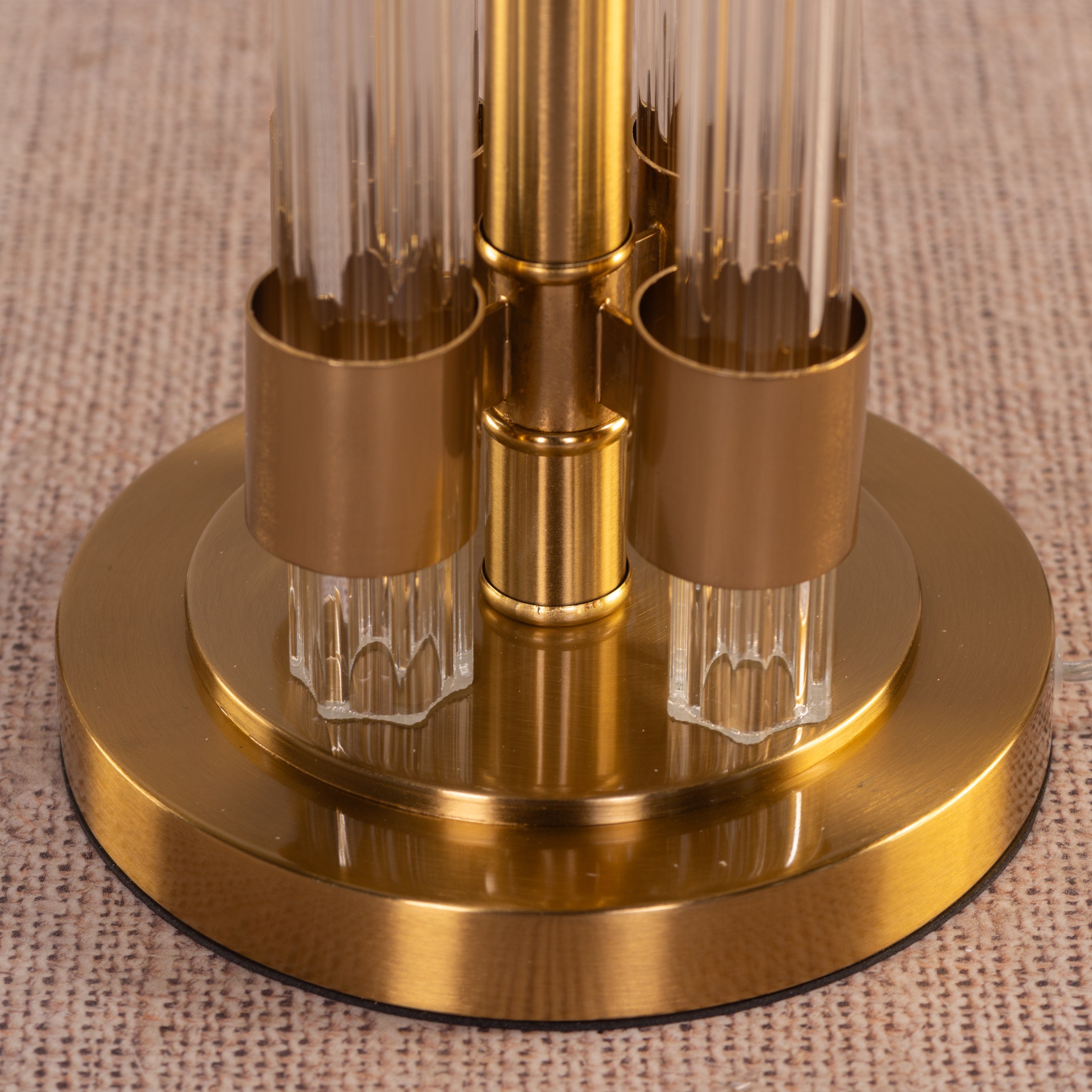 Shine Bright (Gold, Brown) Table Lamp