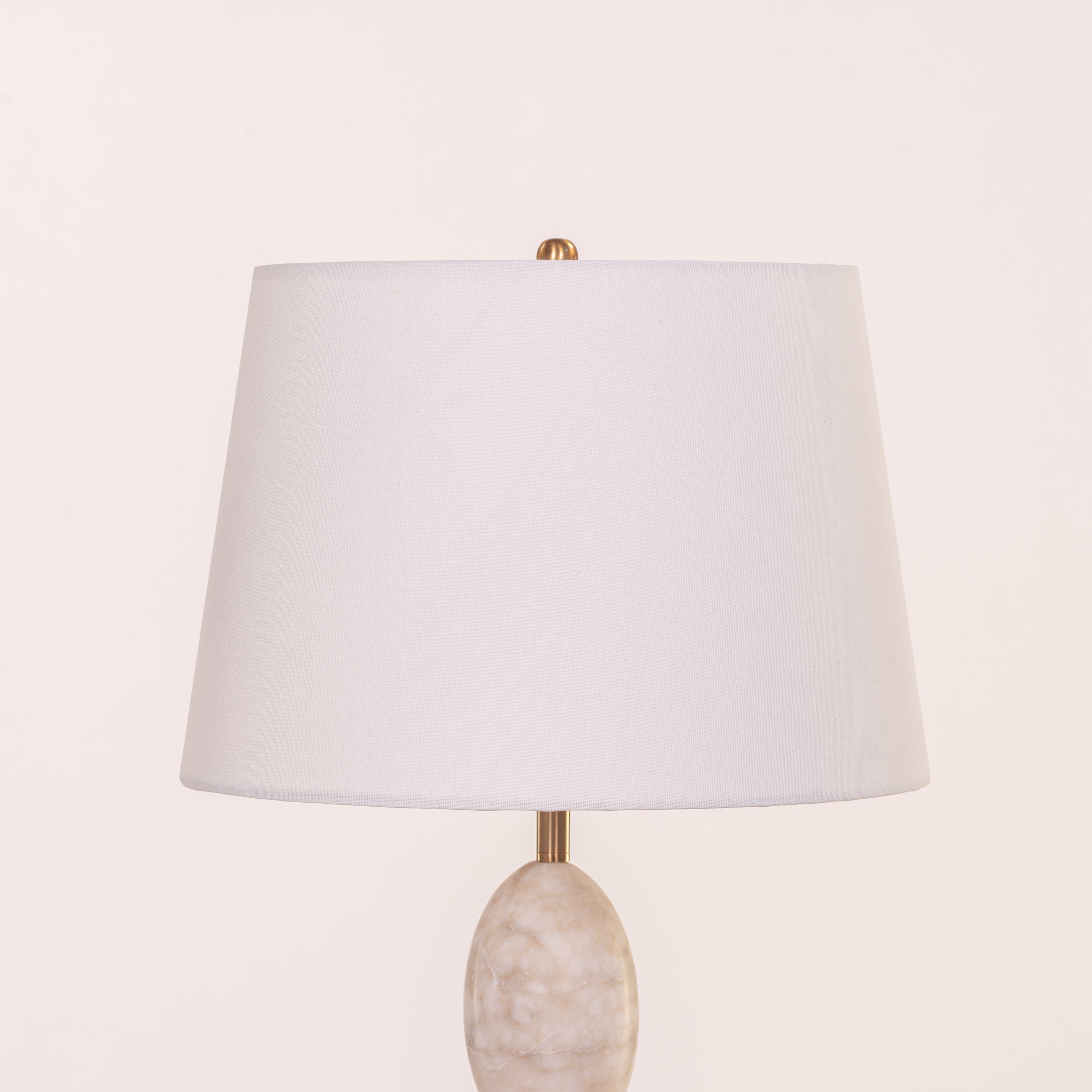 Hands On My Face (Gold) Marble Table Lamp