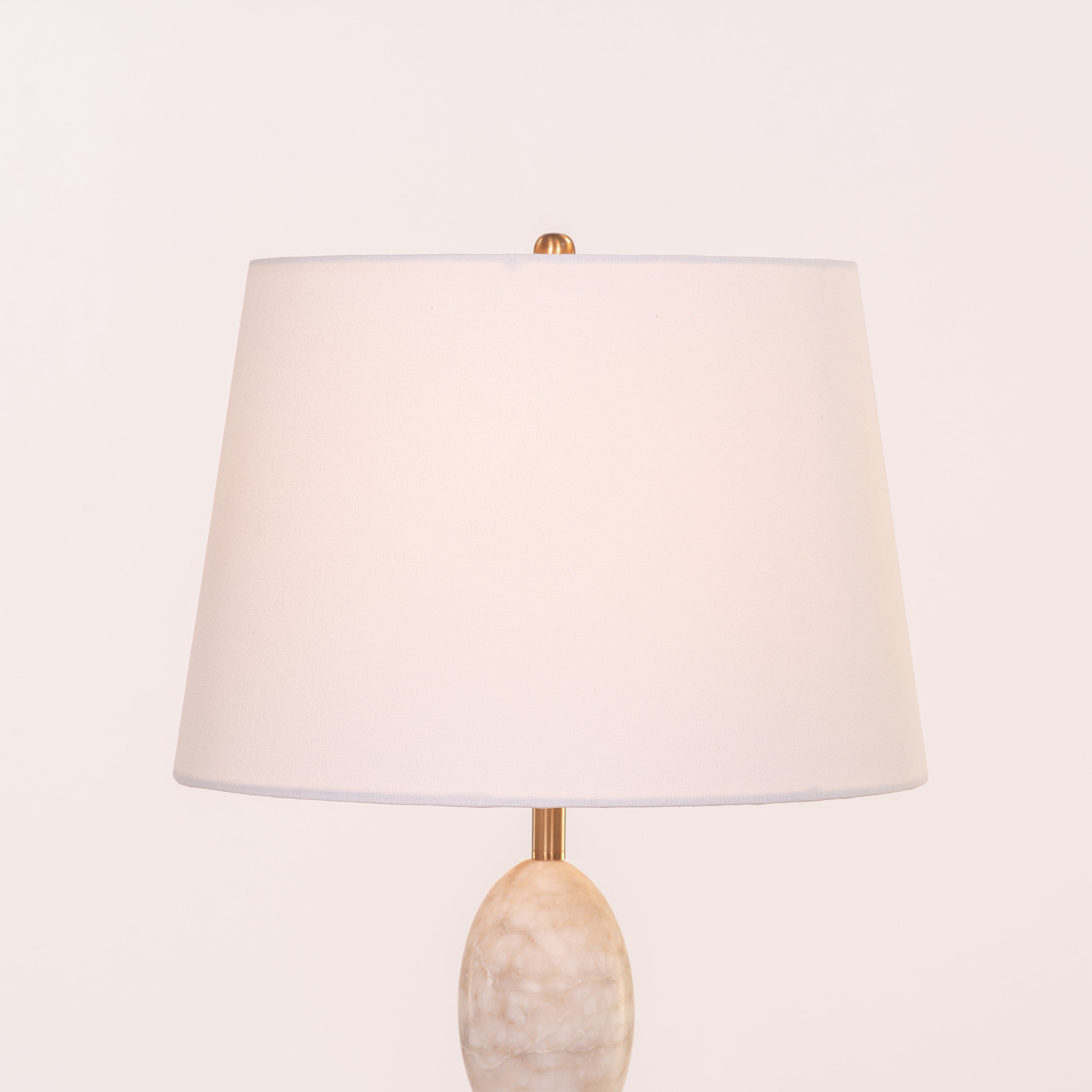 Hands On My Face (Gold) Marble Table Lamp