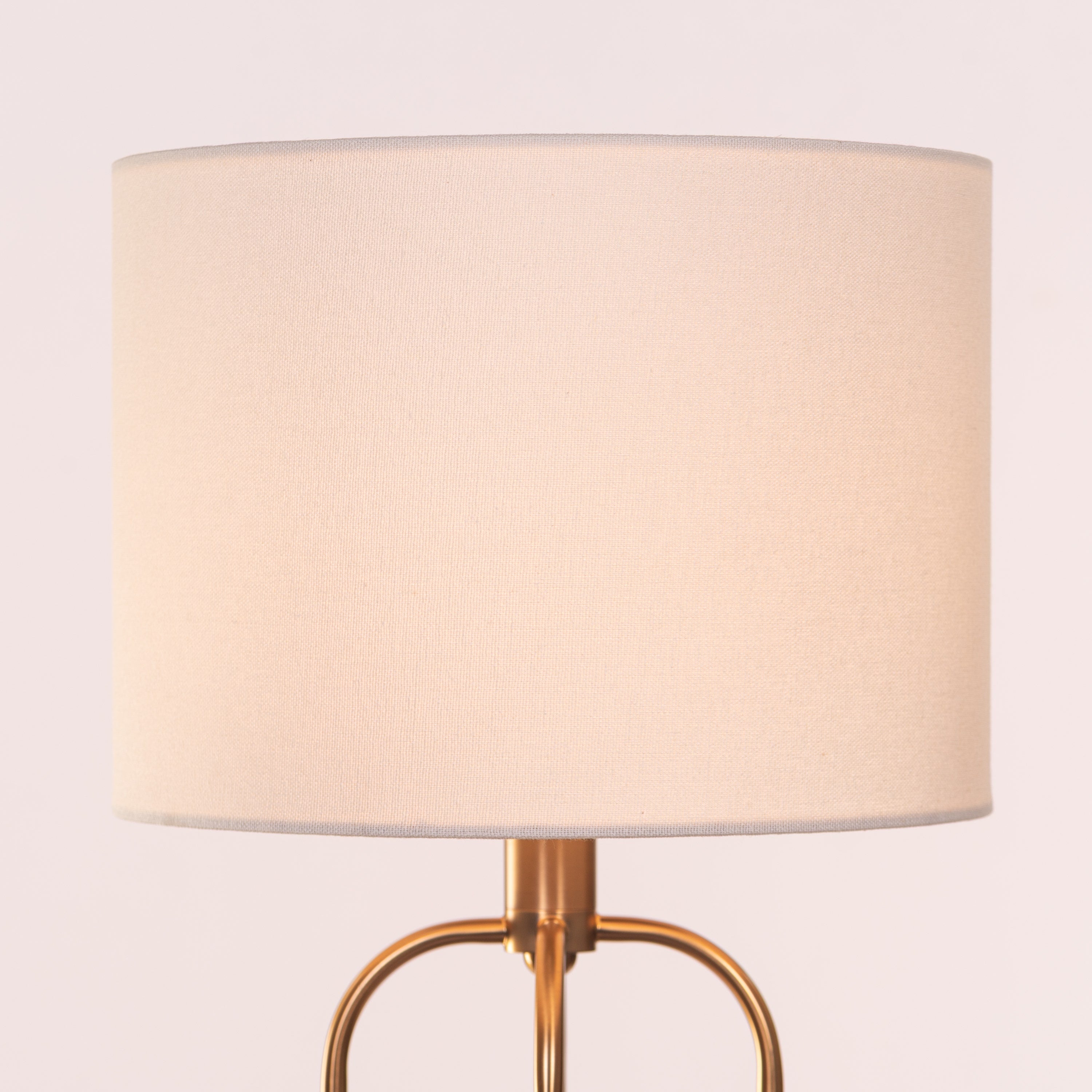 Auremont (Gold/Off-White) Marble Table Lamp