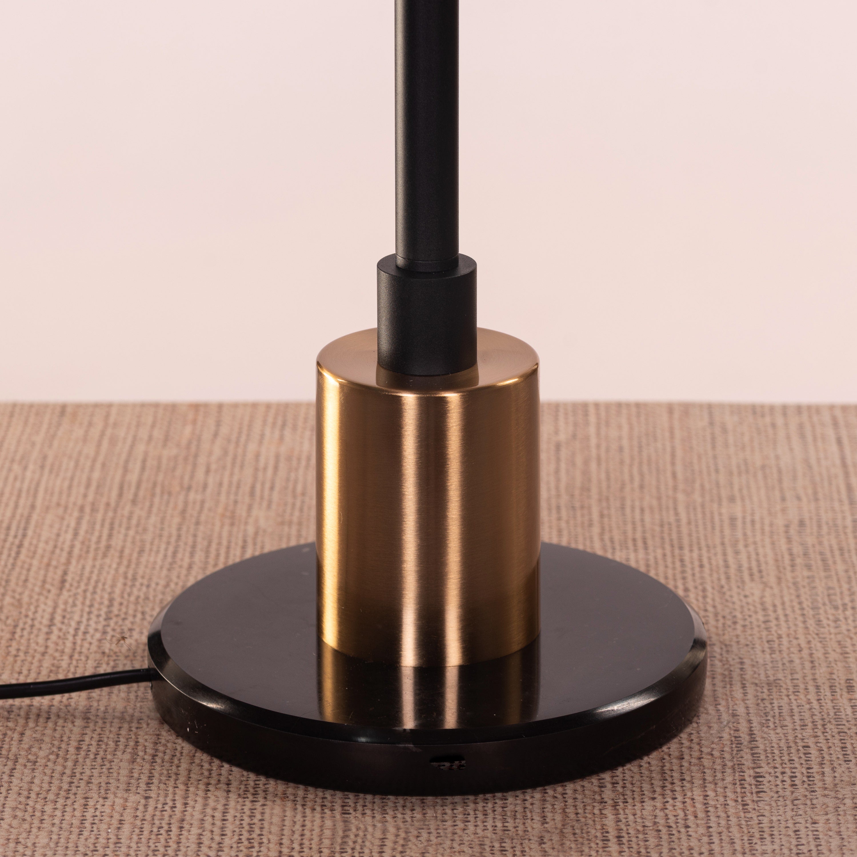 Aubrelle (Black & Gold) Marble Table Lamp