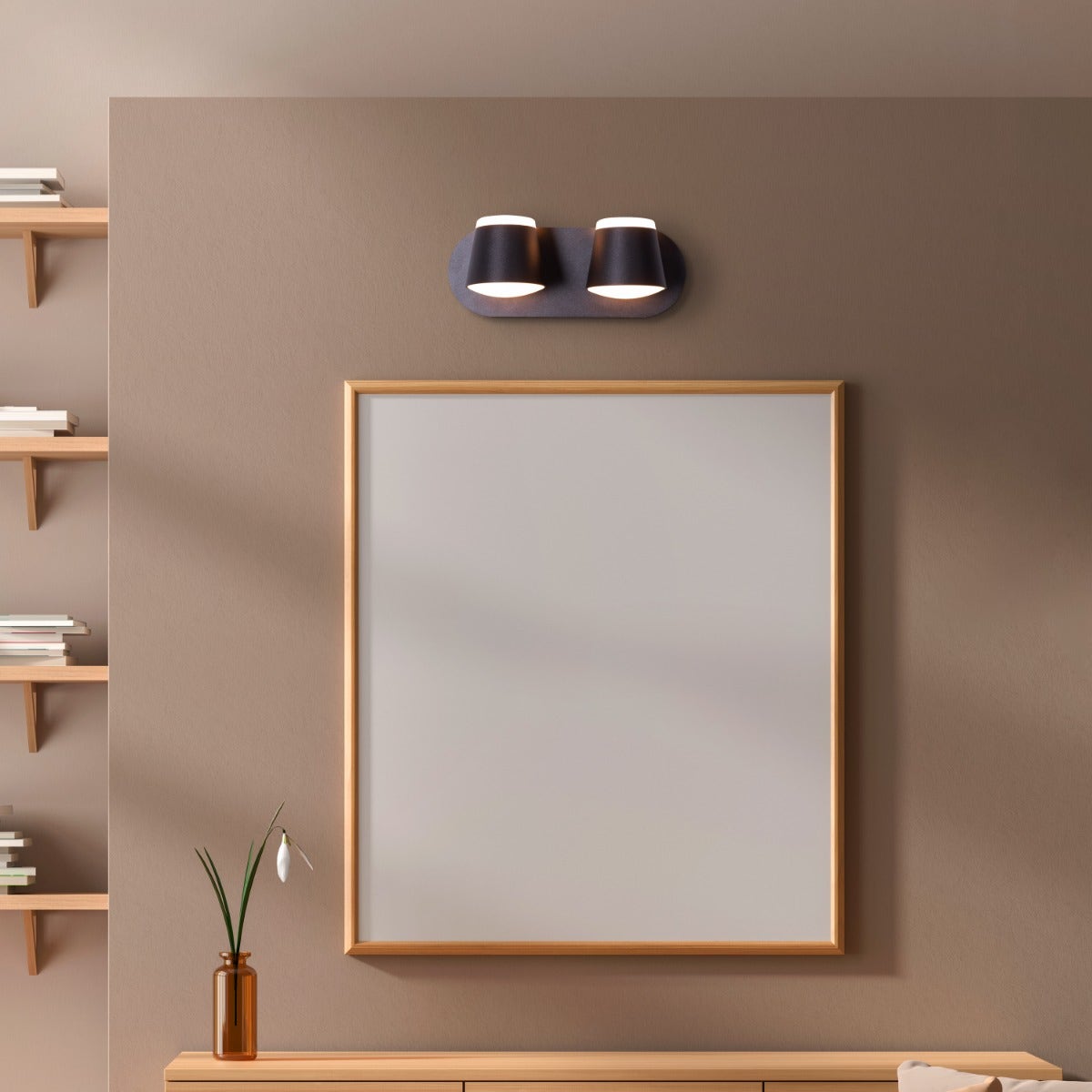 Sublime Shine (Small, Built-In LED) Vanity Light